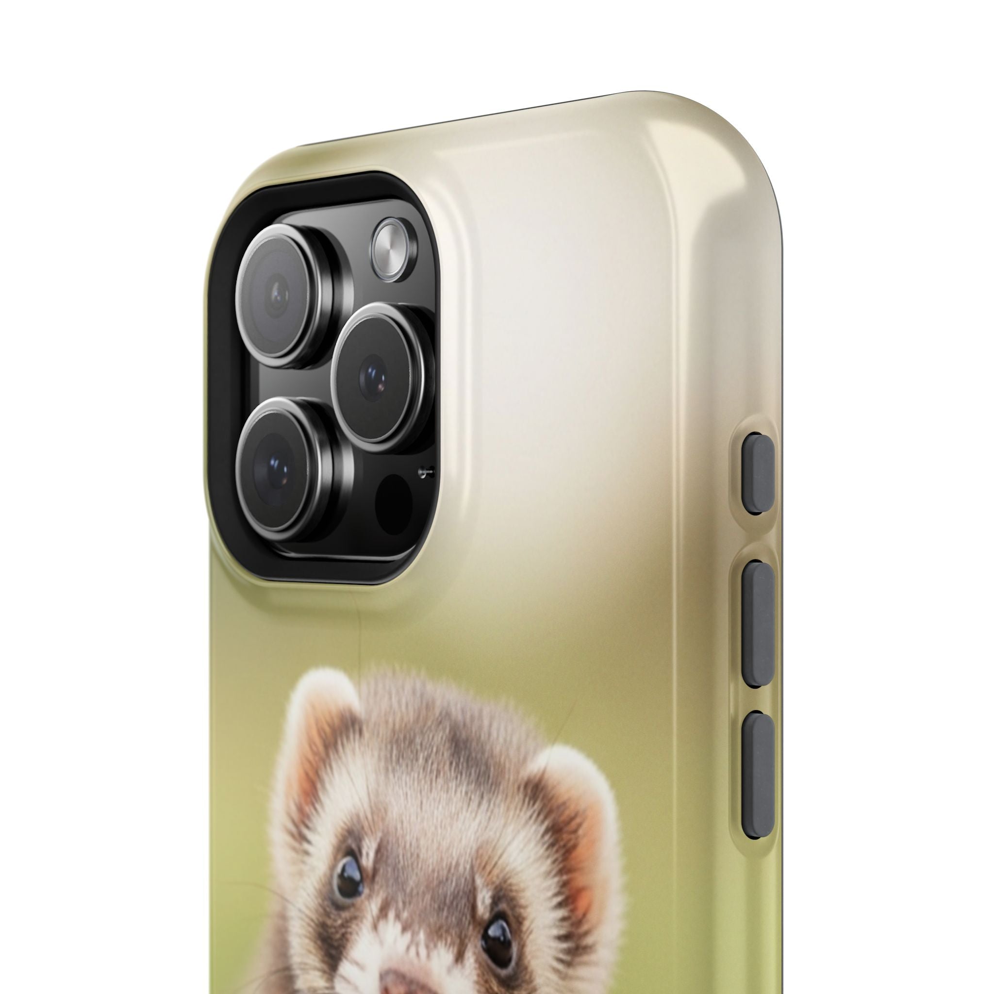 Cute Ferret Portrait Phone Case