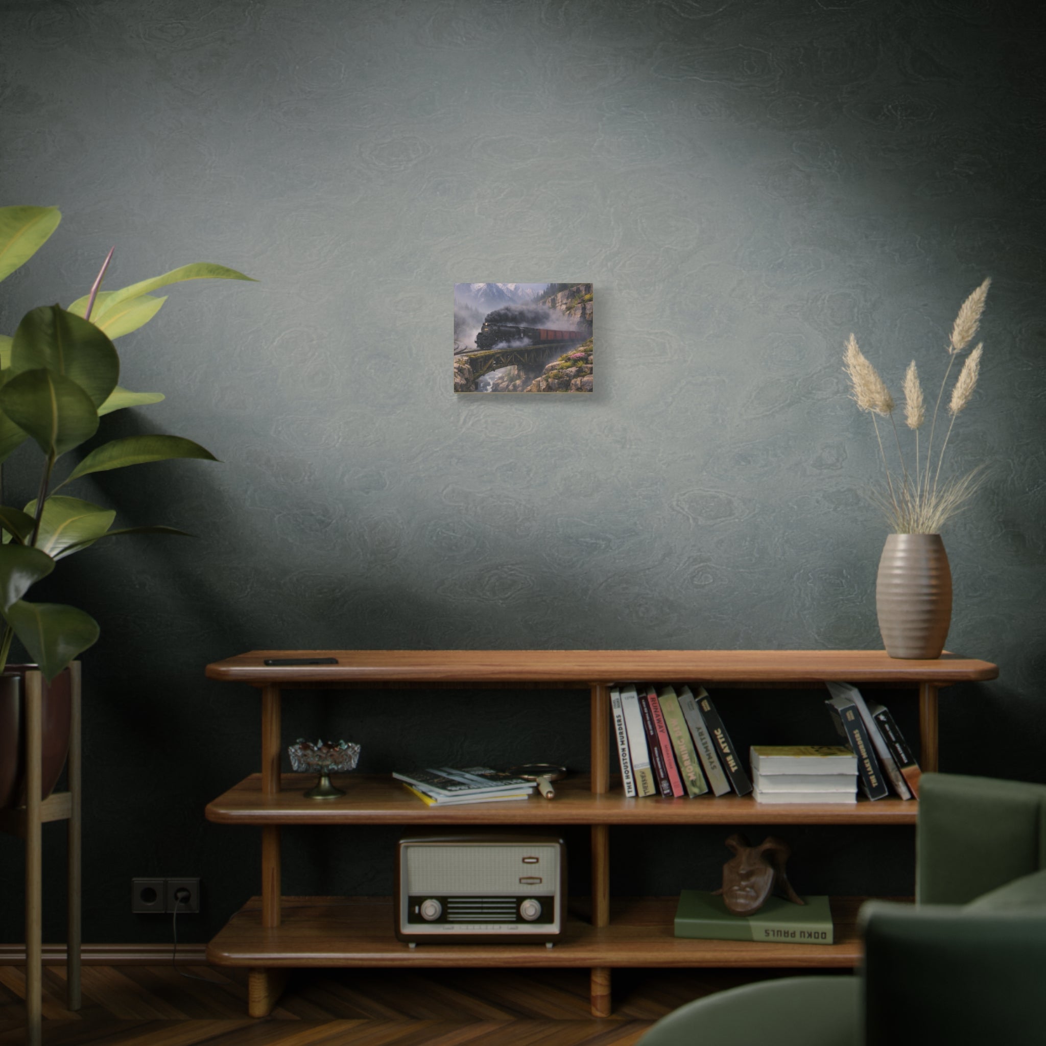 Rails Through the Wilderness/Matte Canvas, Stretched, 1.25"