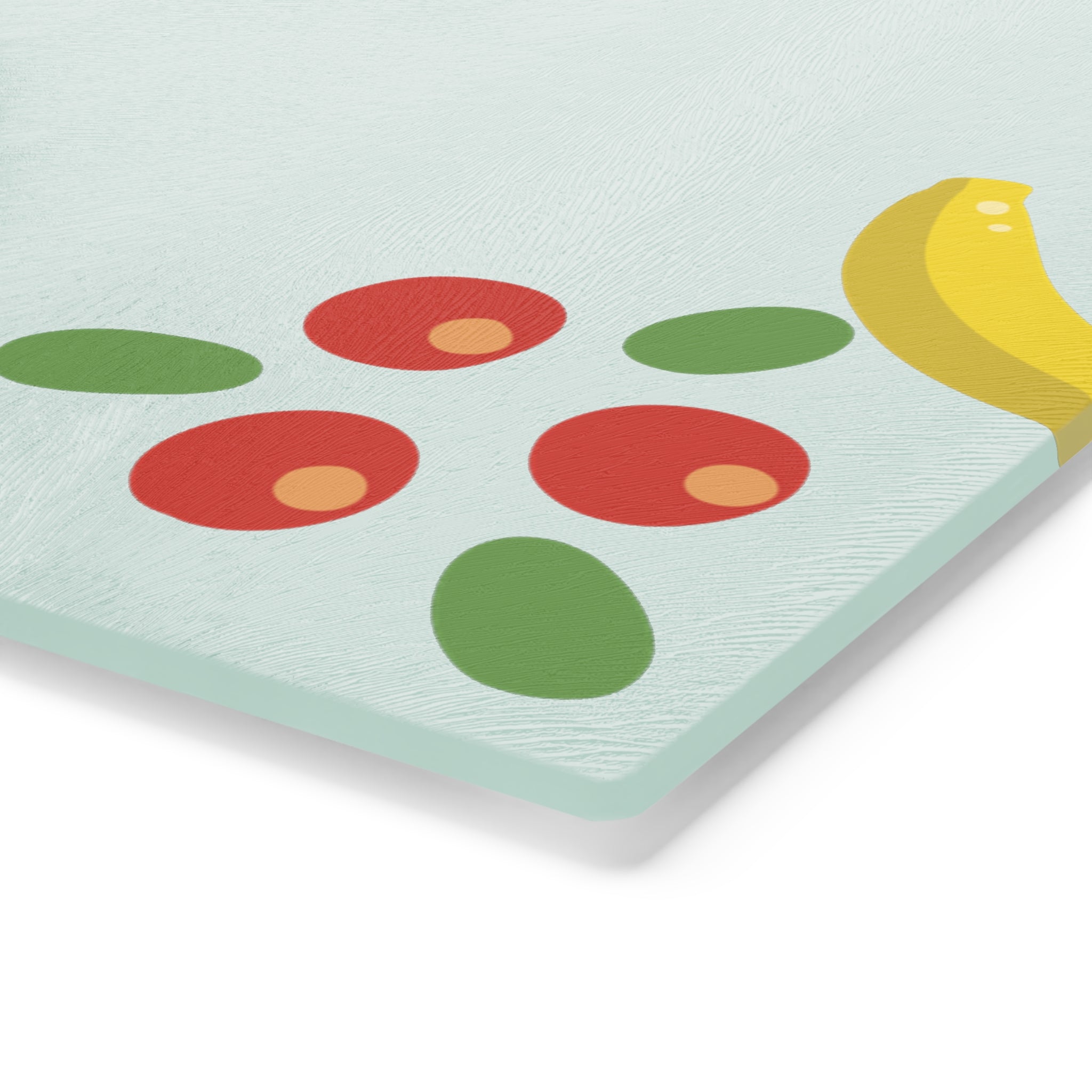 Limoncello Fruit Pattern Glass Cutting Board