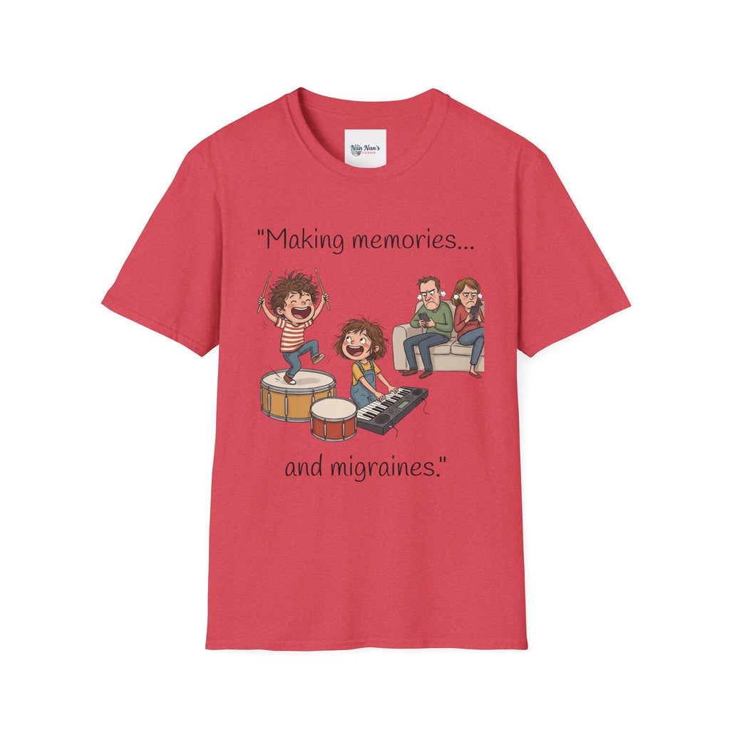 musical T-Shirt /Making memories and migraines