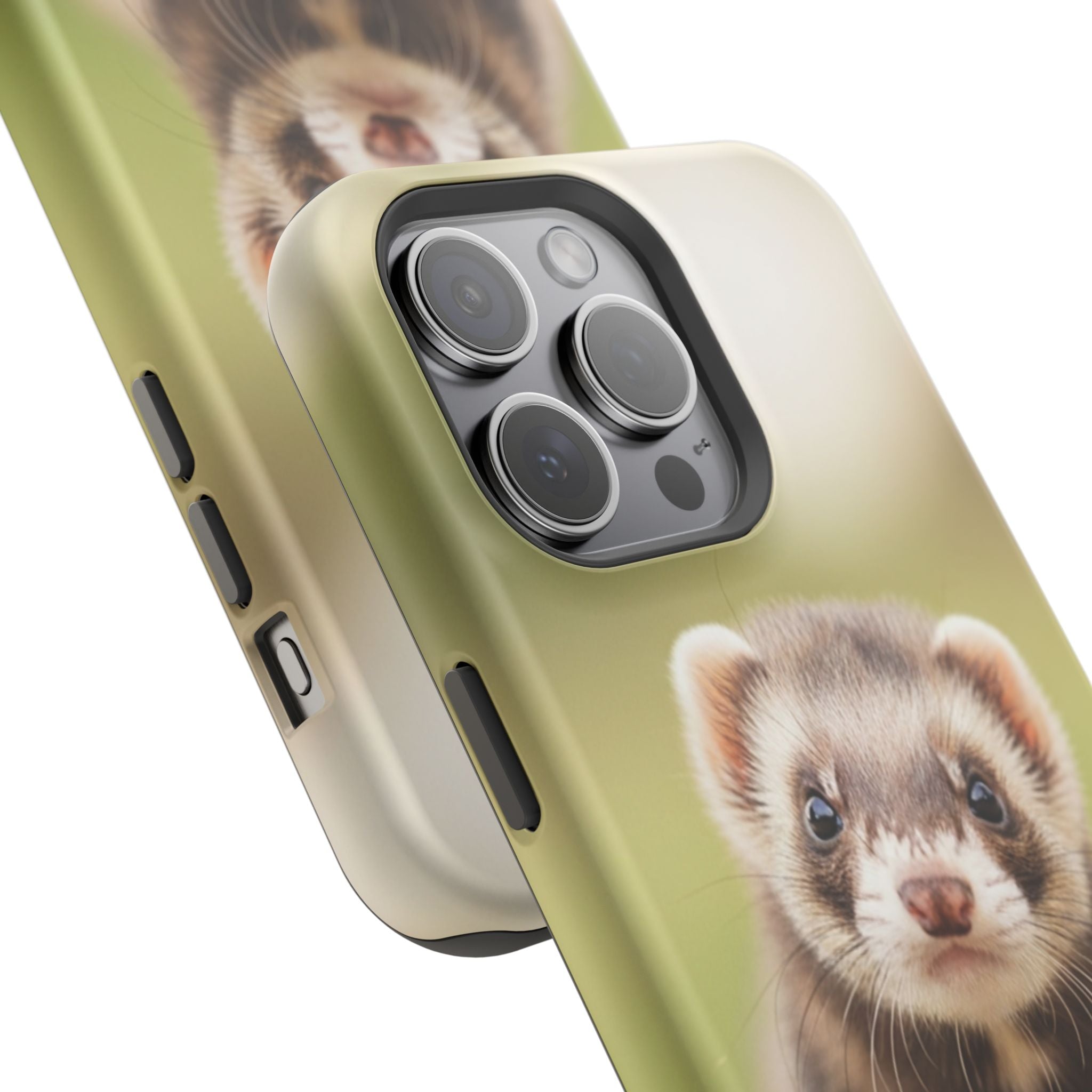 Cute Ferret Portrait Phone Case