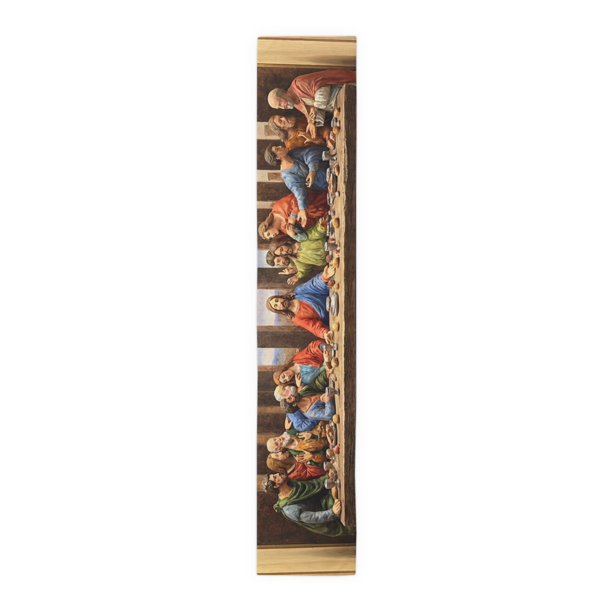 The Last Supper Table Runner | Religious Christian Dining Decor