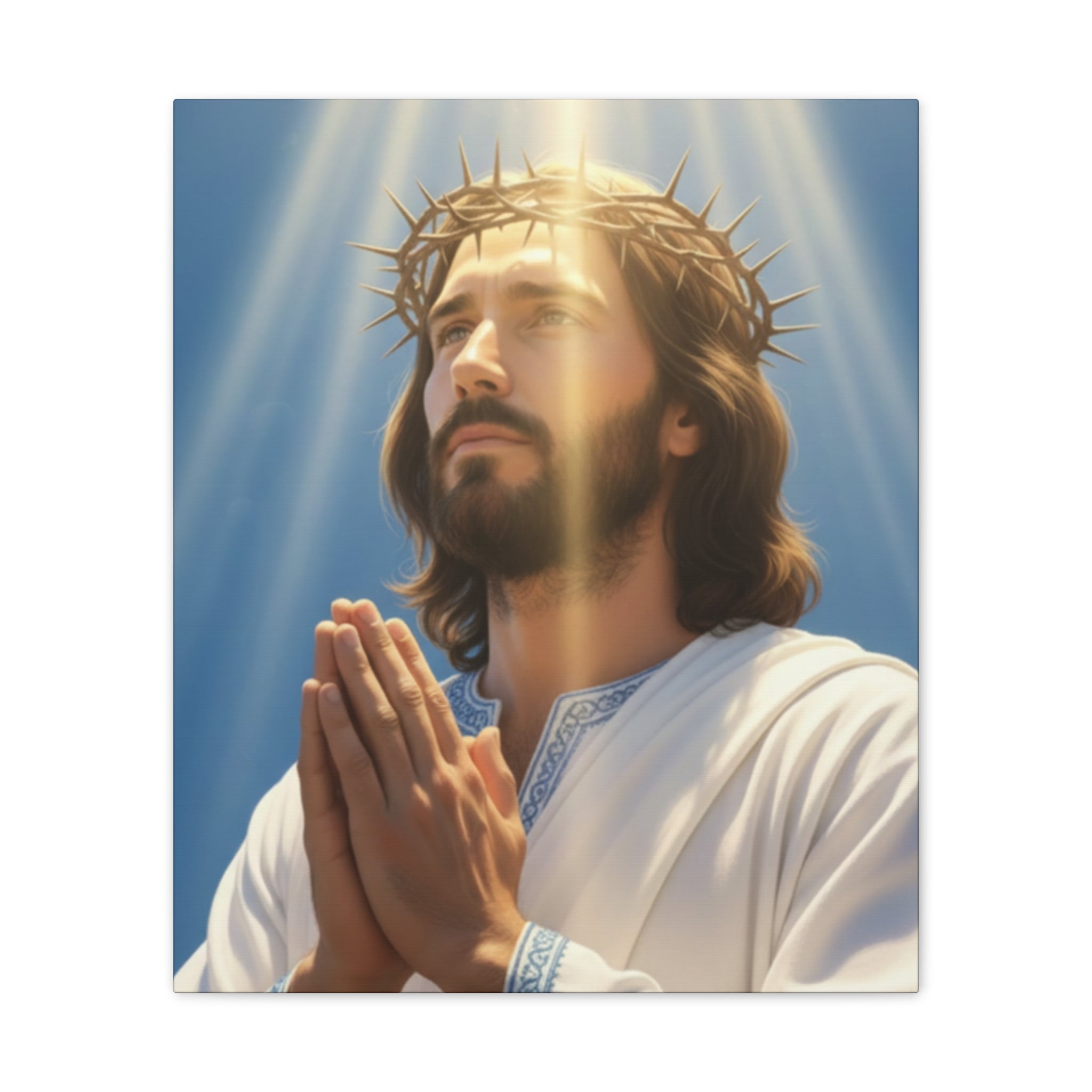 Praying Jesus Canvas