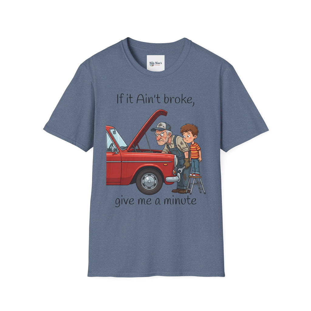 Funny Mechanic Grampa t-shirt/ Vintage Car Repair