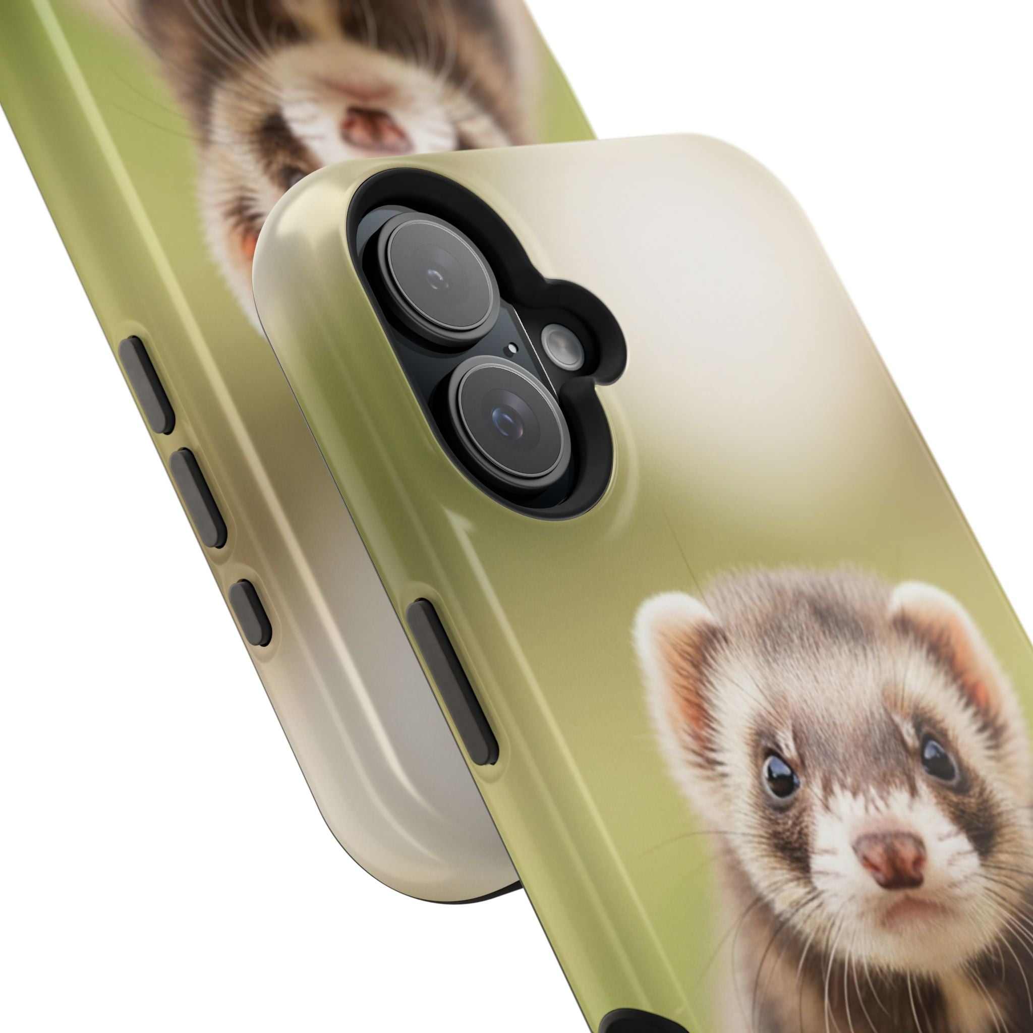 Cute Ferret Portrait Phone Case