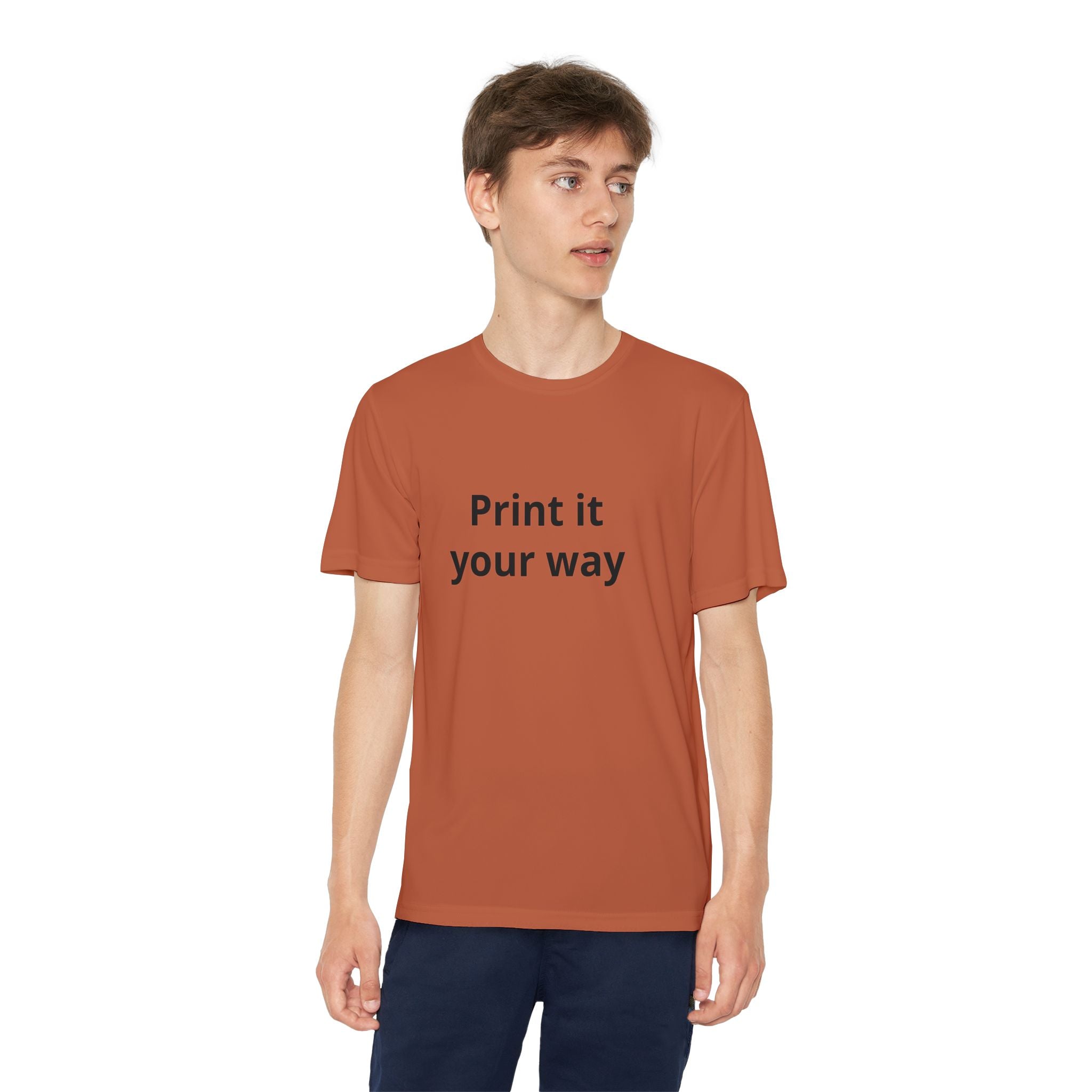 Print it your way Tee | Customizable Youth T-Shirt, Plain White Kids Tee