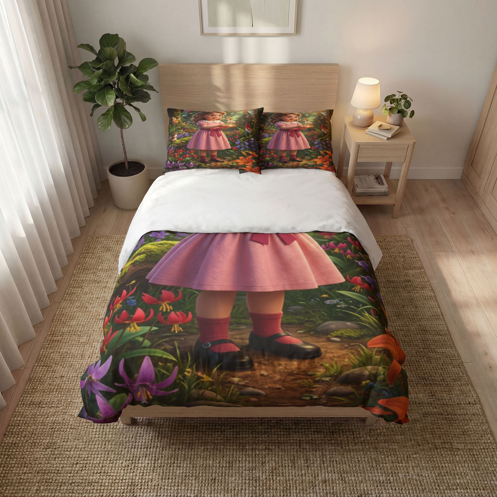 Quilt Cover Set Of Three/Fairies