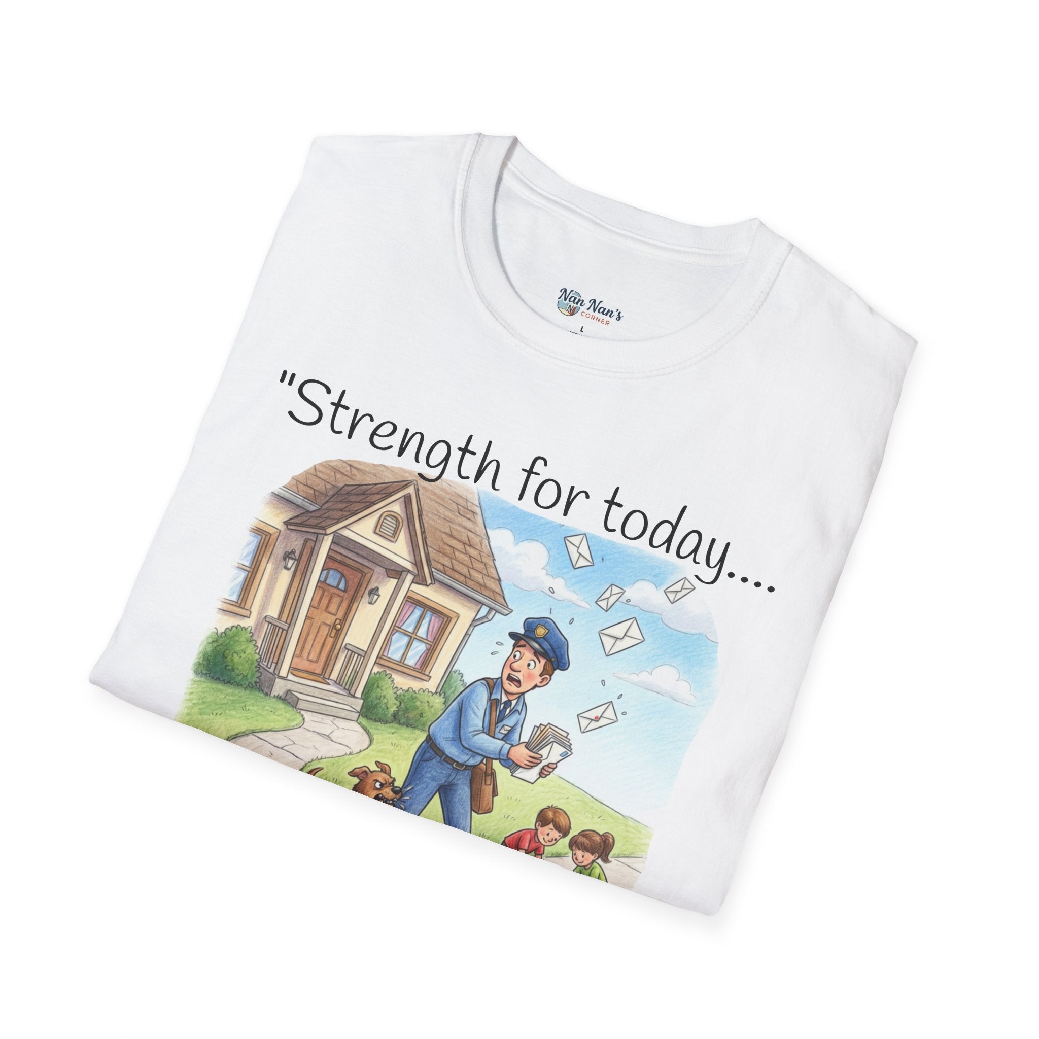 T-Shirt Postal Mail Carrier / Vintage Mailman Illustration Tee