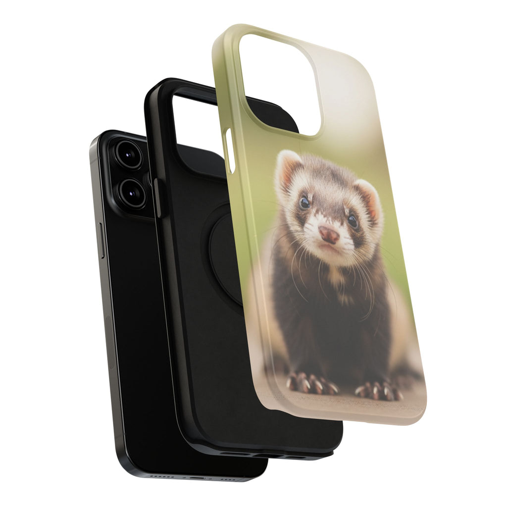 Cute Ferret Portrait Phone Case