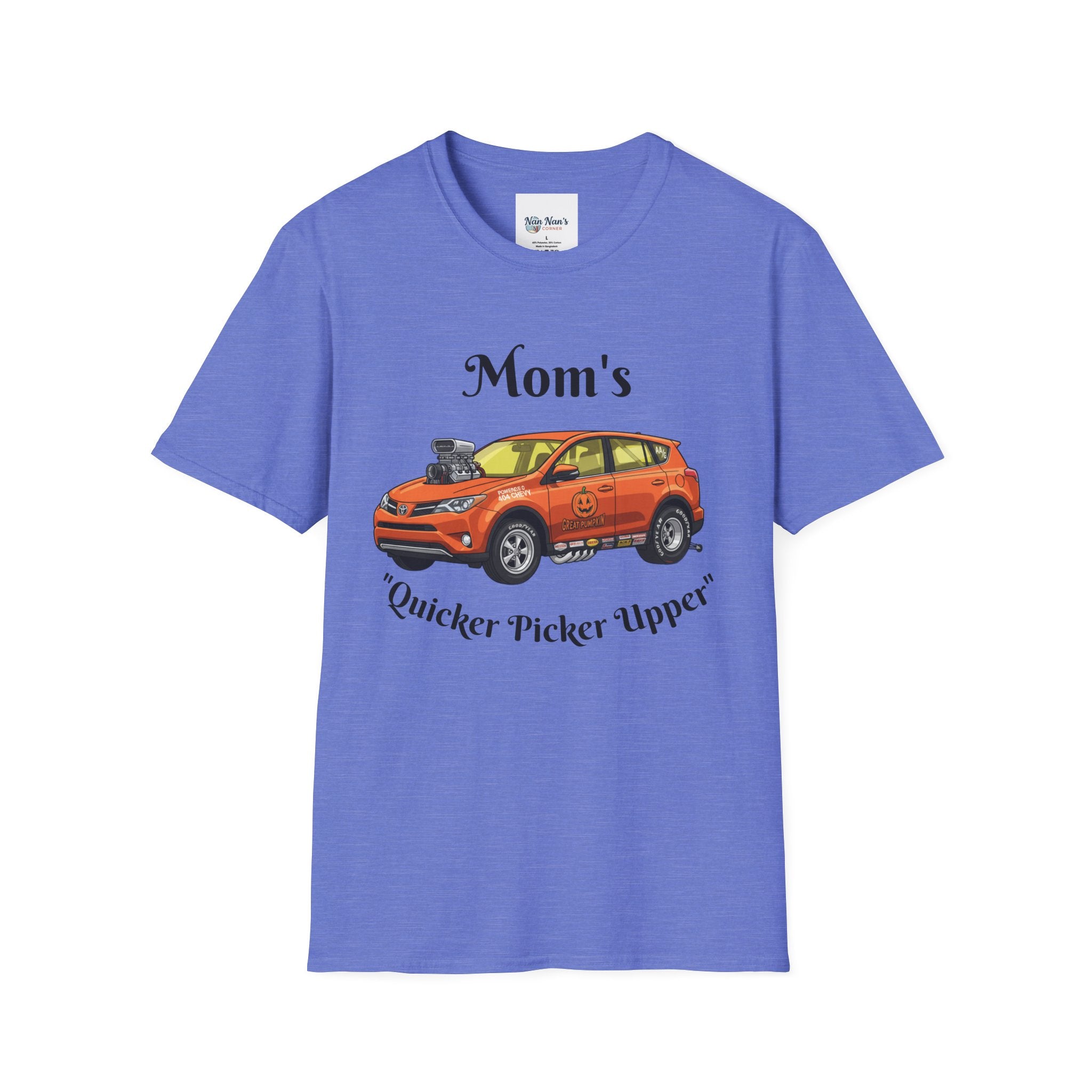 Hot Rod T-Shirt / Orange Hot Rod SUV Graphic