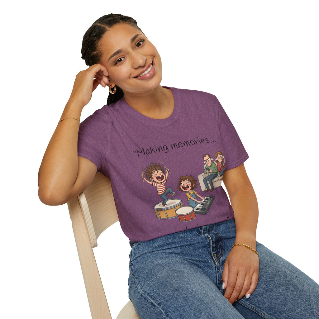musical T-Shirt /Making memories and migraines