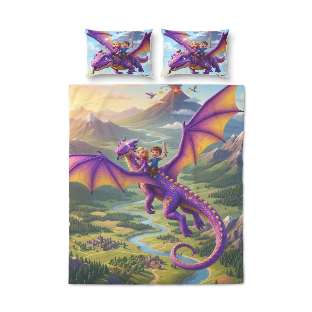 Fantasy Dragon/Quilt Cover Set Of Three