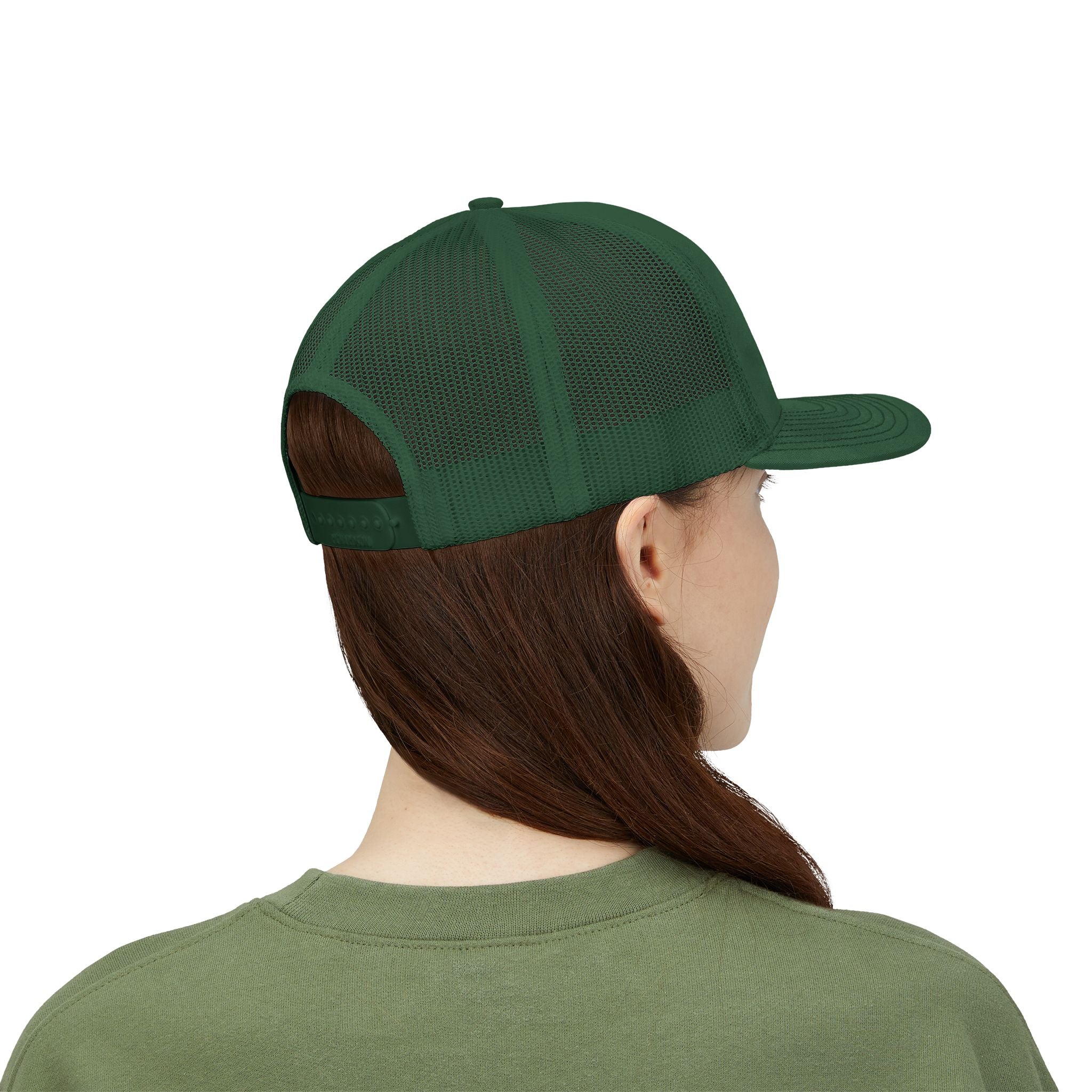 Happy Camper campfire Embroidered Snapback Cap | Trucker hat