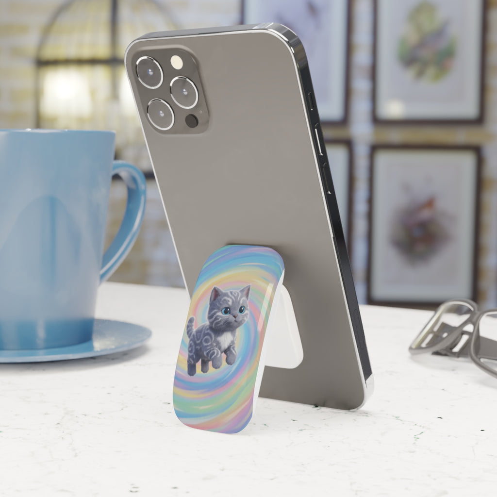 Kawaii Cat/Phone Click-On Grip