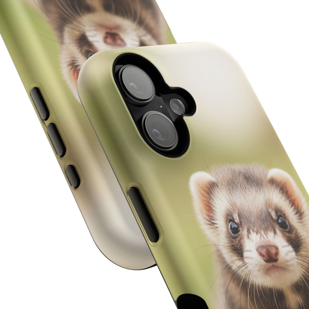 Cute Ferret Portrait Phone Case
