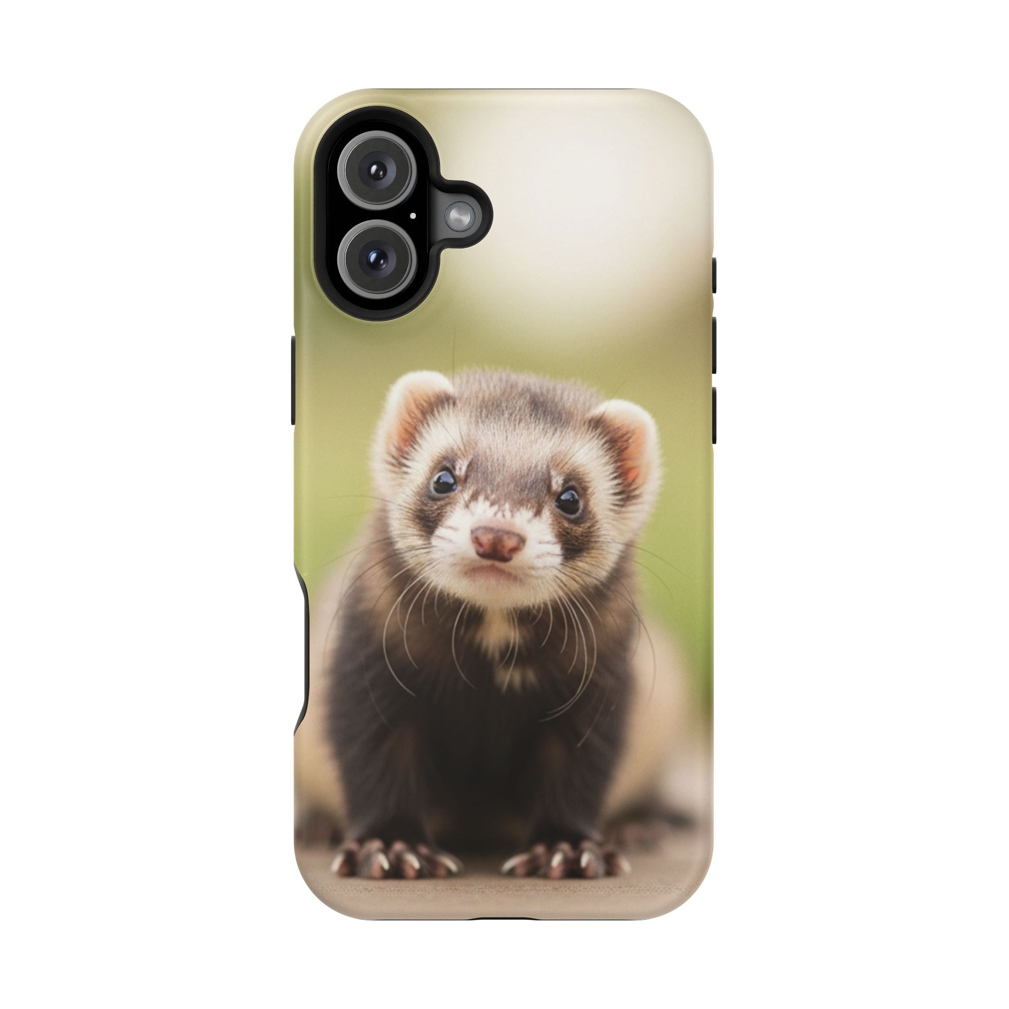 Cute Ferret Portrait Phone Case