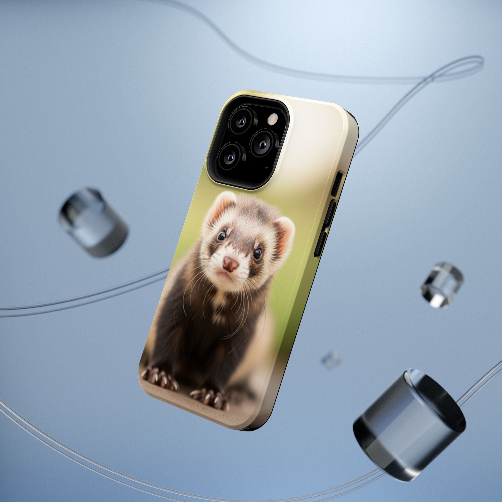Cute Ferret Portrait Phone Case