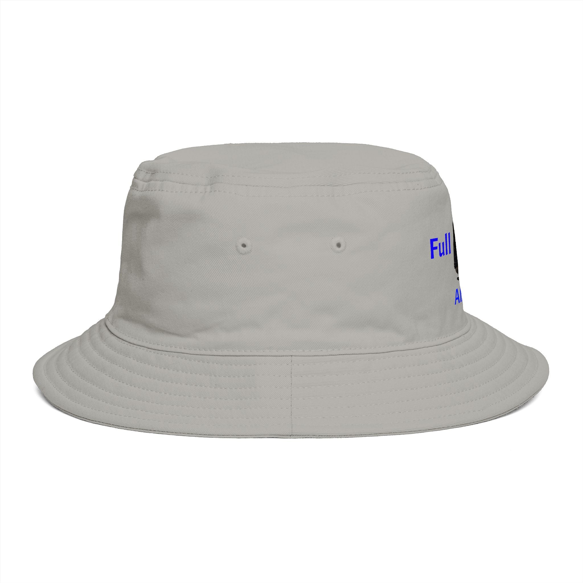 Full Steam Ahead train graphic Bucket Hat | steam locomotive motif
