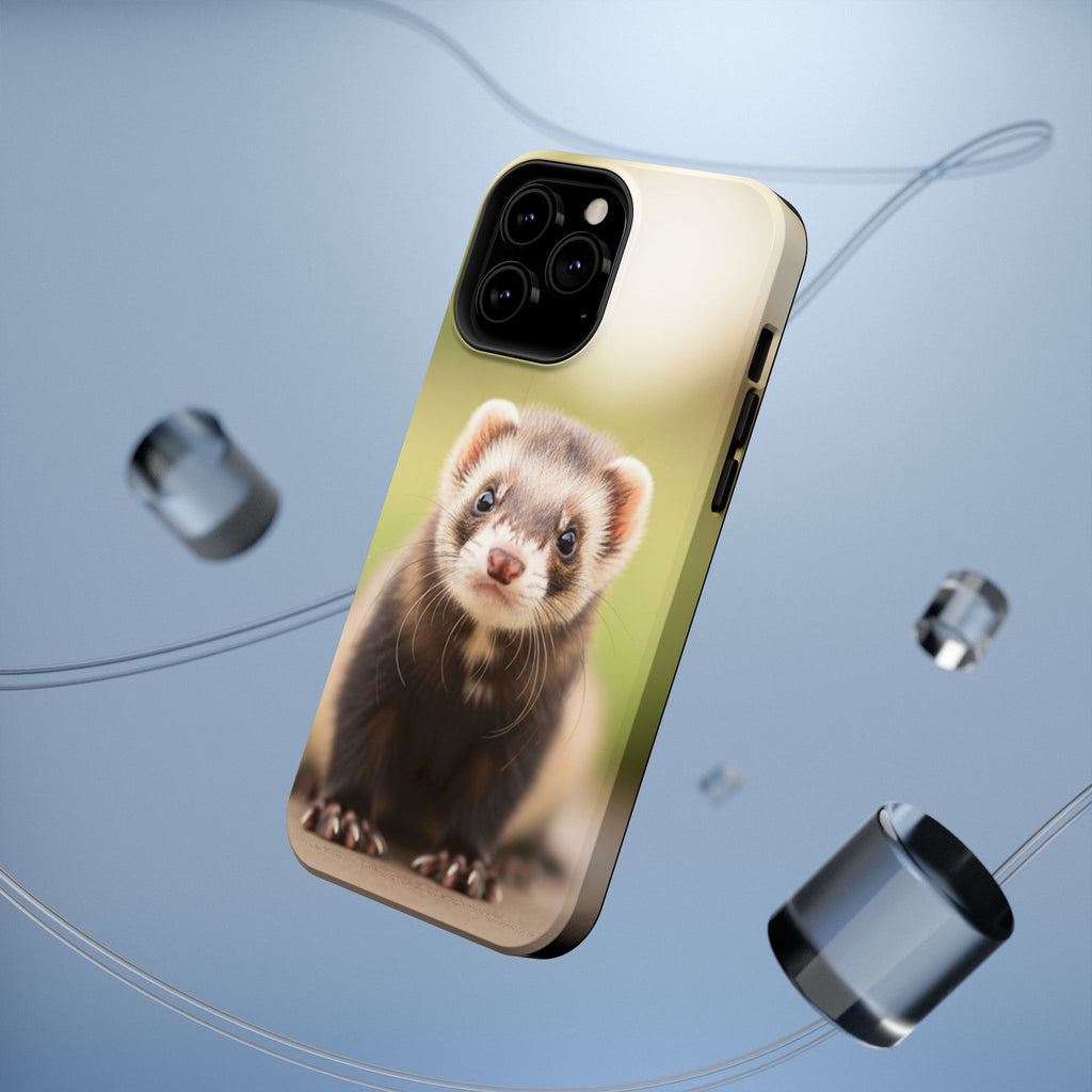 Cute Ferret Portrait Phone Case