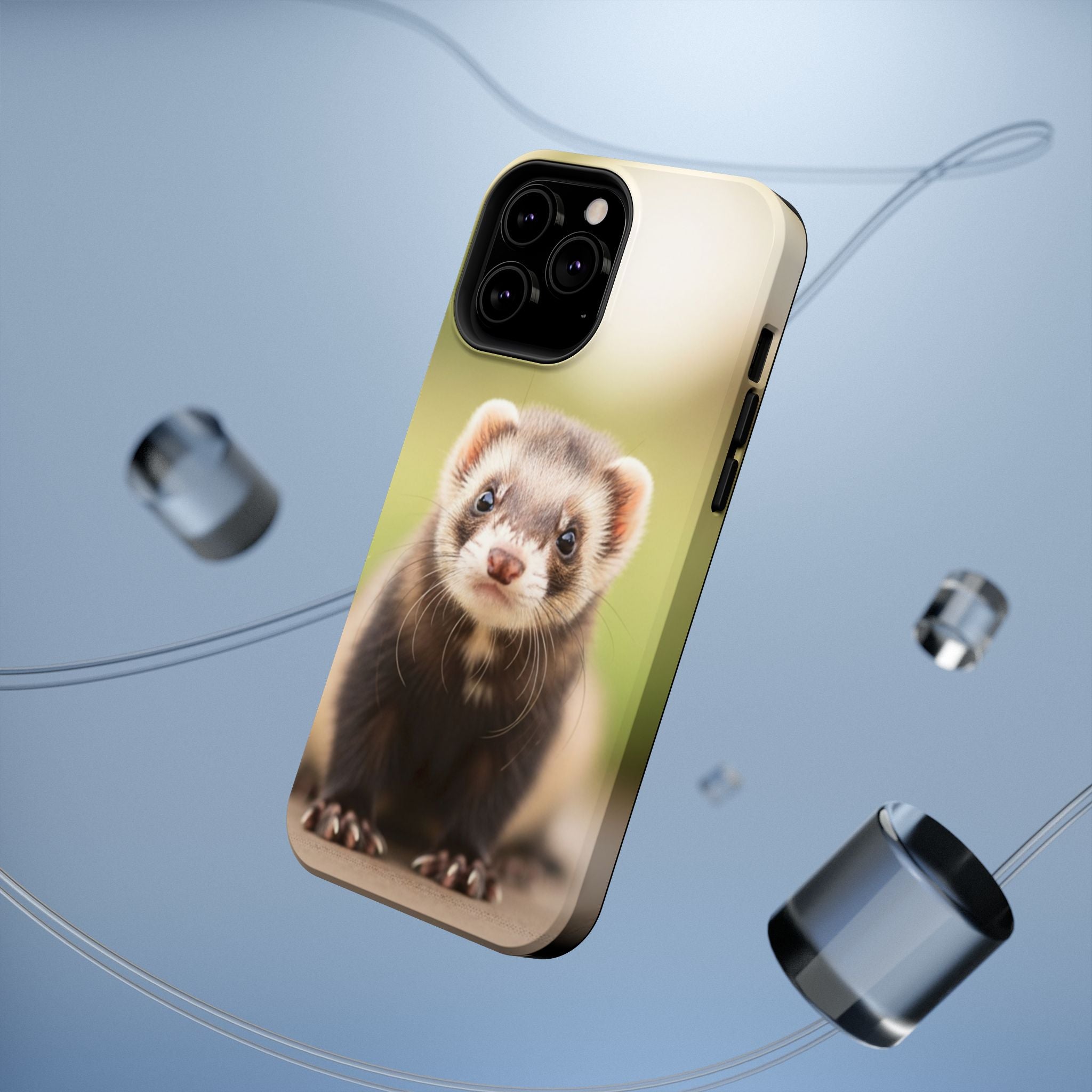 Cute Ferret Portrait Phone Case