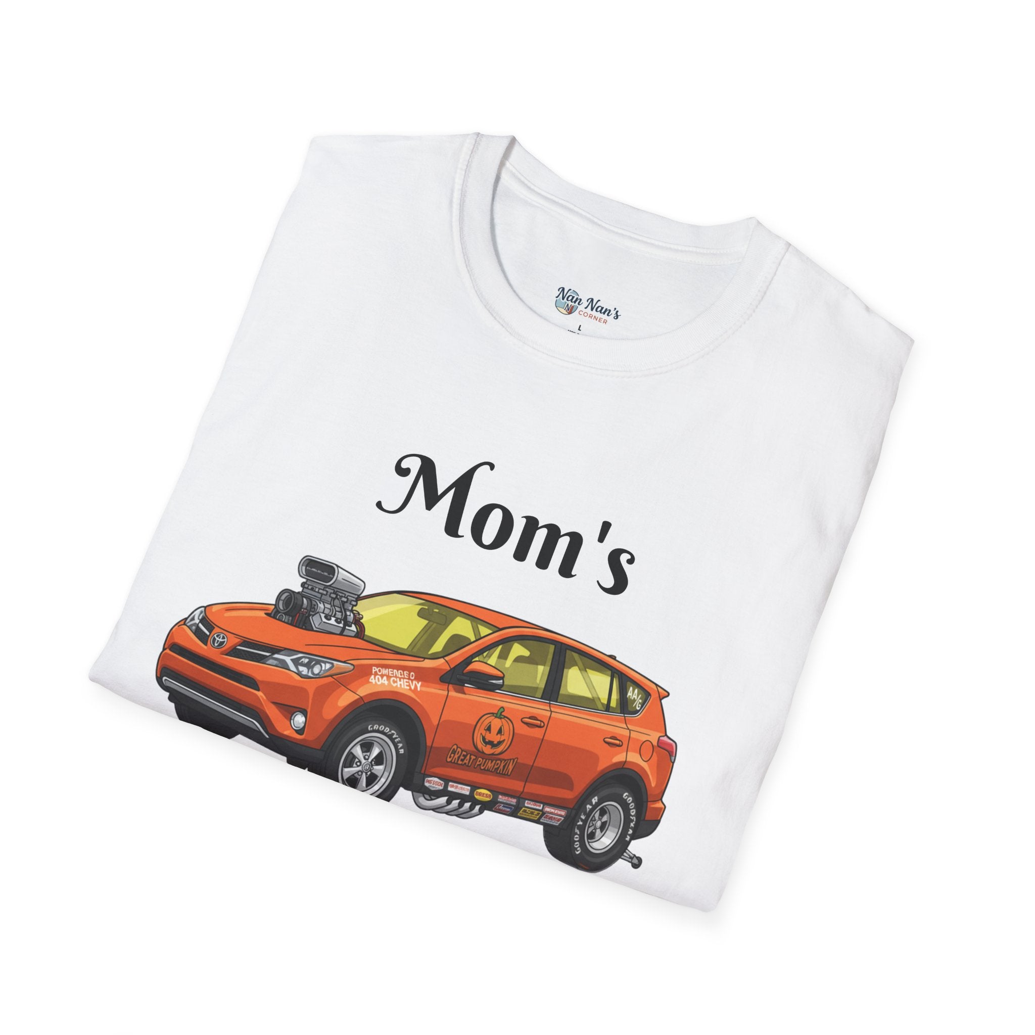 Hot Rod T-Shirt / Orange Hot Rod SUV Graphic