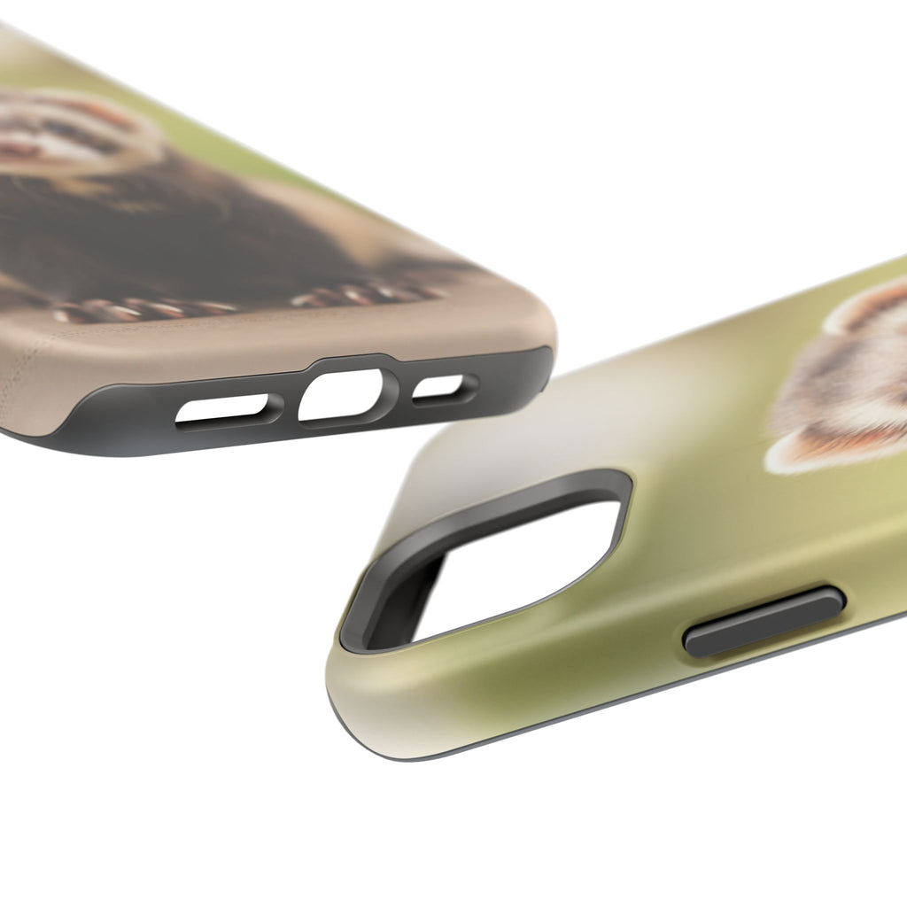 Cute Ferret Portrait Phone Case