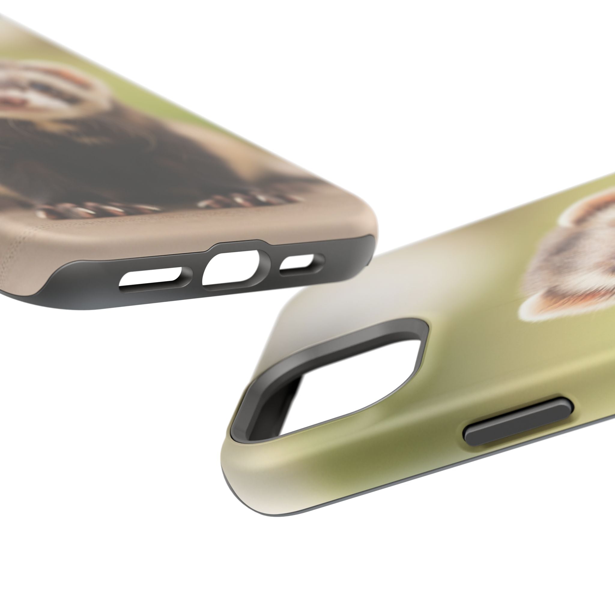 Cute Ferret Portrait Phone Case