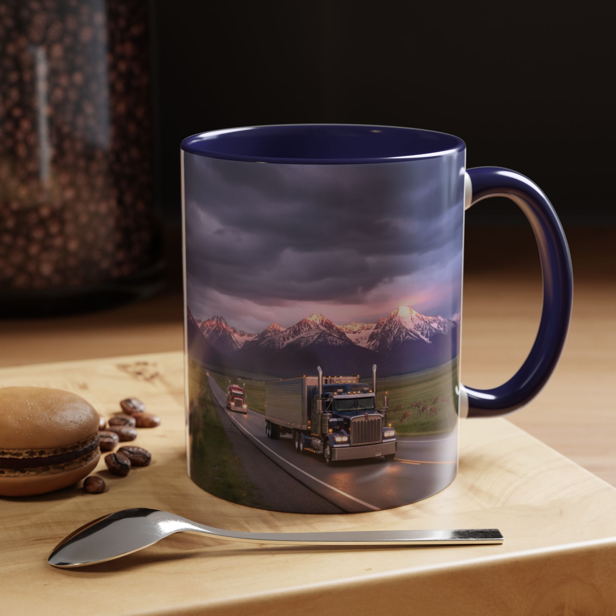 Trucking/Accent Coffee Mug (11, 15oz)