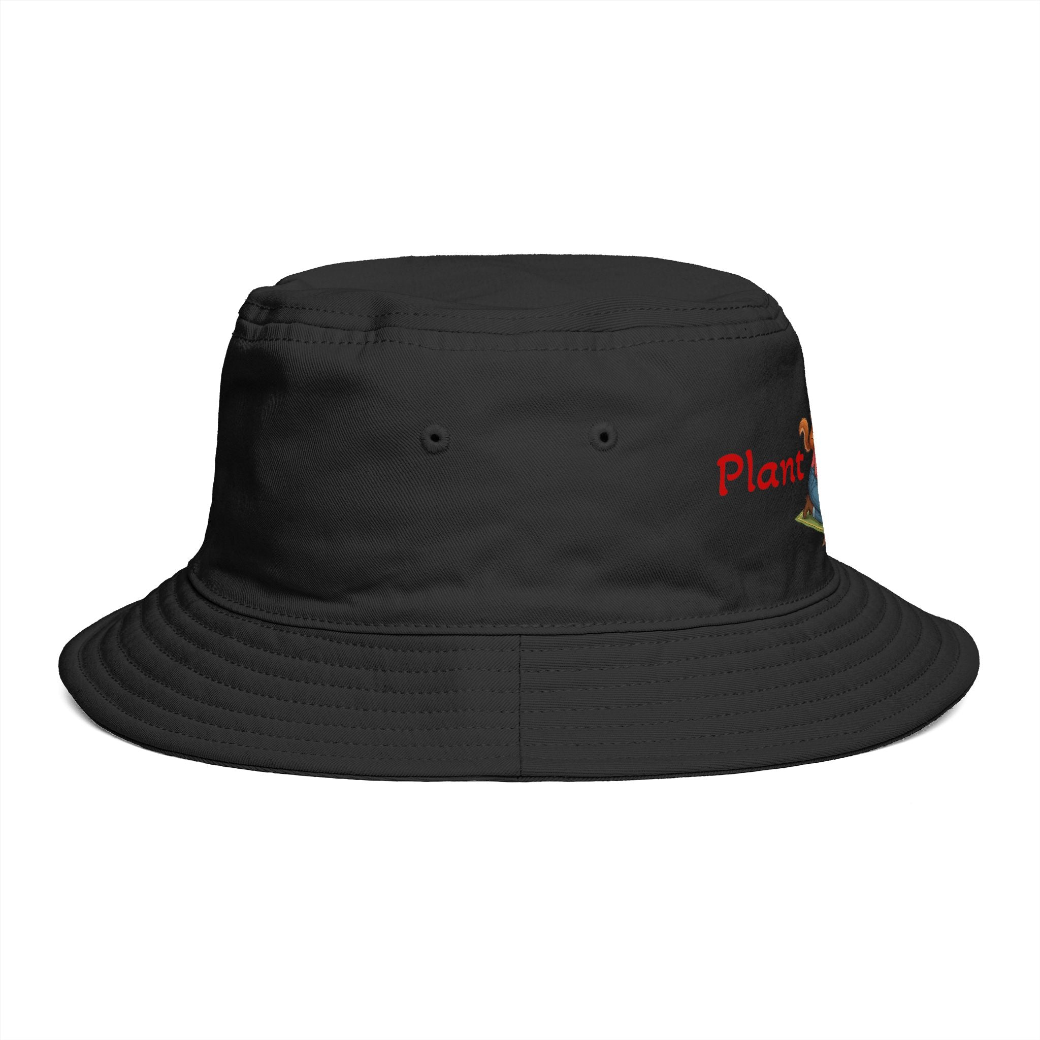 Plant Lady bucket hat | lady planting flowers floral gardening design
