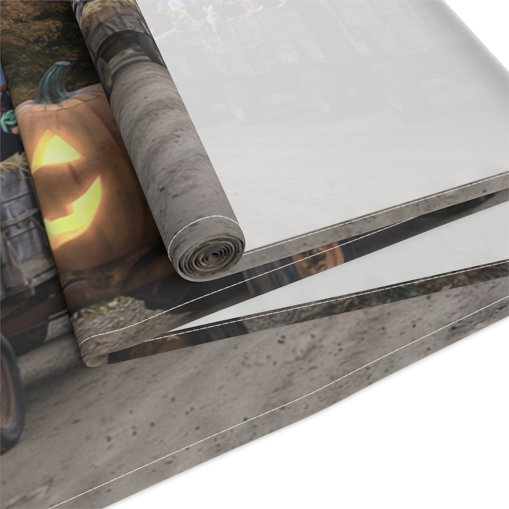 Halloween Pumpkin & Full Moon Table Runner