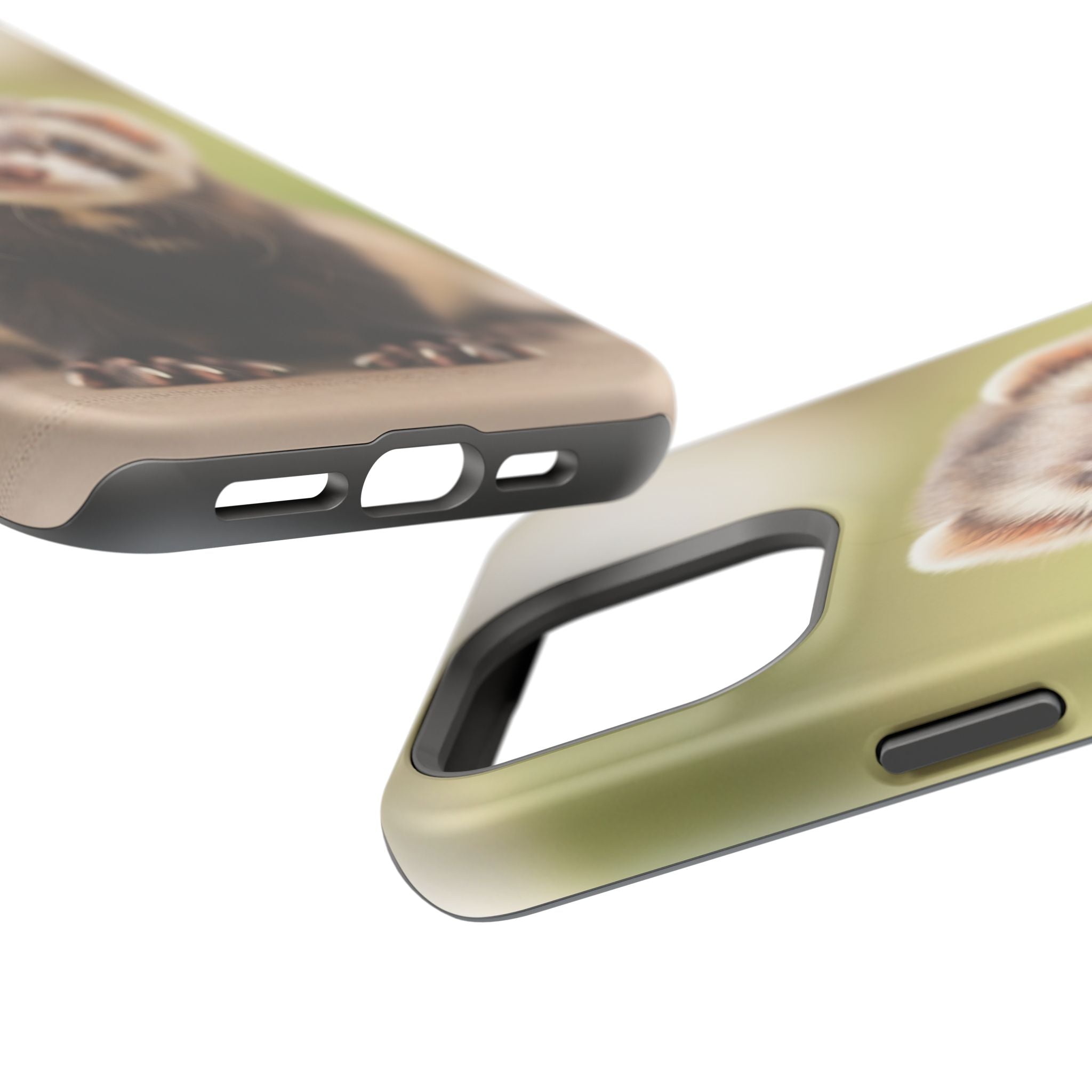 Cute Ferret Portrait Phone Case