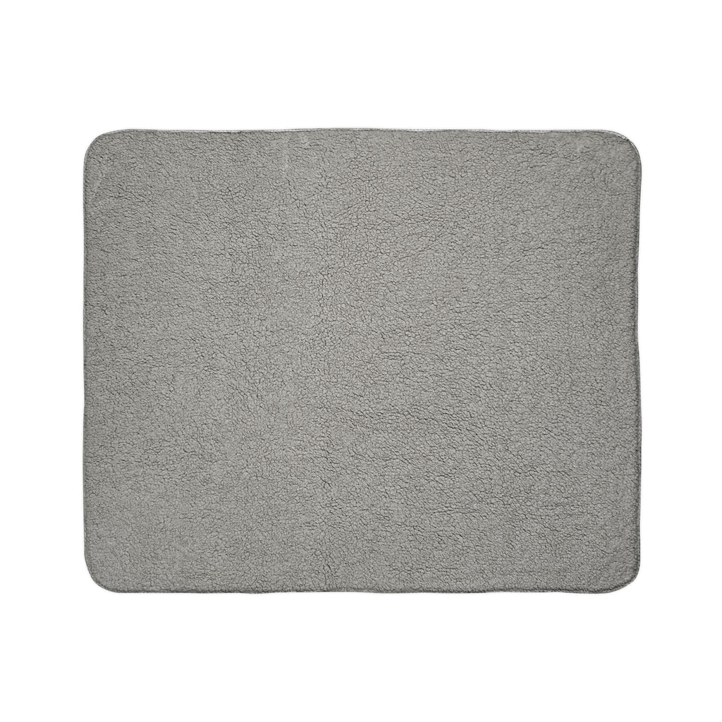 Sloth Jungle Fleece Sherpa Blanket / Tropical Rainforest Animal Cozy Throw