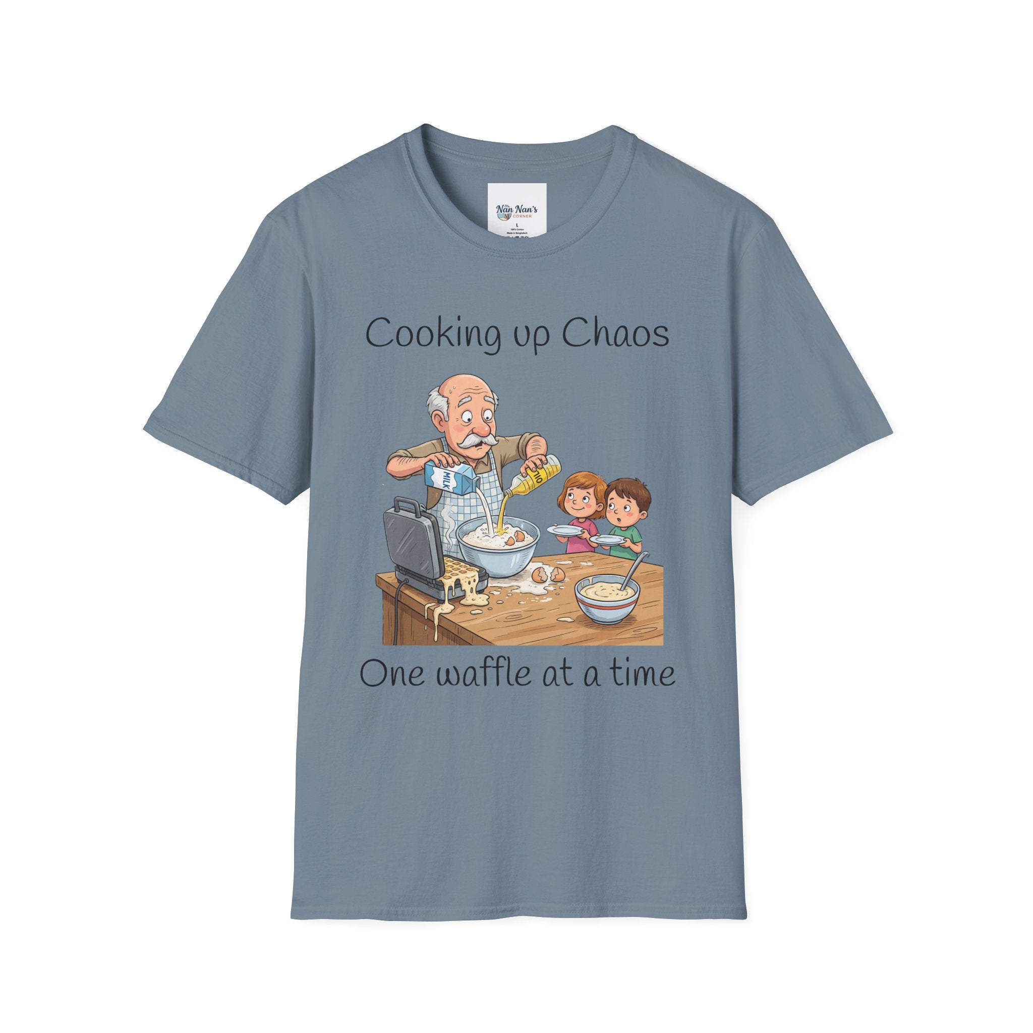 T-Shirt Cooking up Chaos One waffle at a time/ Kitchen Family Humor