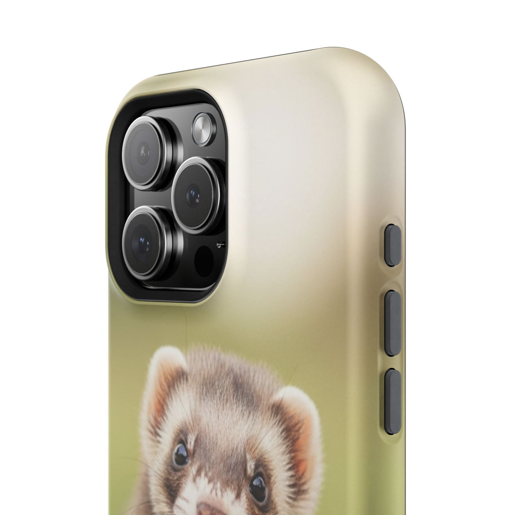 Cute Ferret Portrait Phone Case