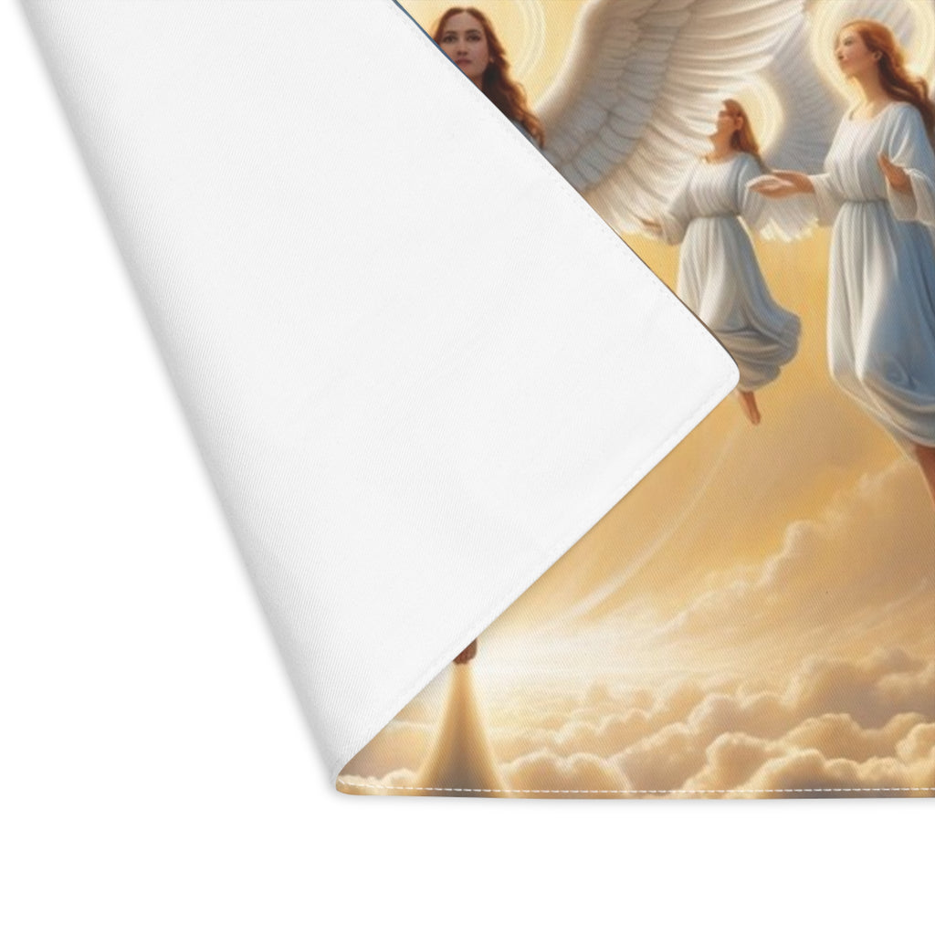 Angels with Heavenly Glow Placemat | Cotton Twill