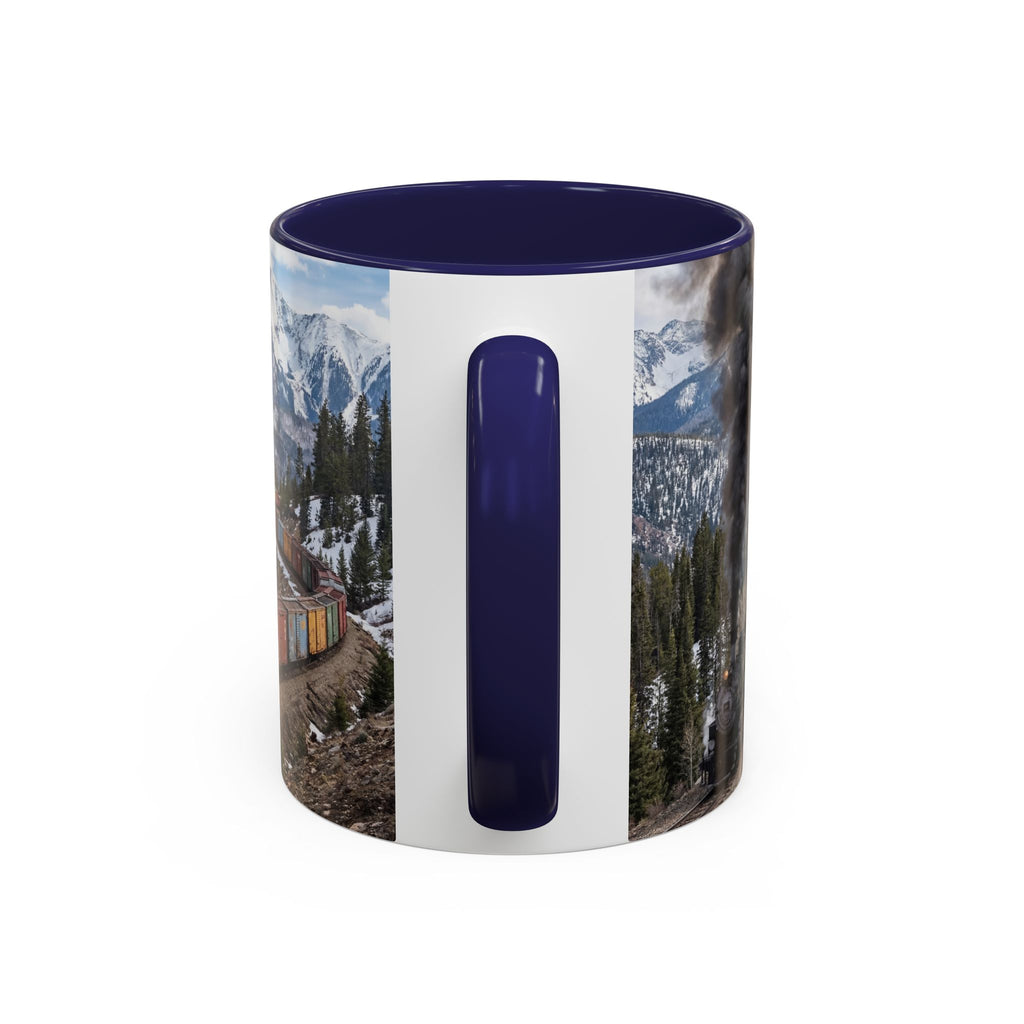 Accent Coffee Mug (11, 15oz)/Steam Train