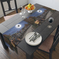 Halloween Pumpkin & Full Moon Table Runner