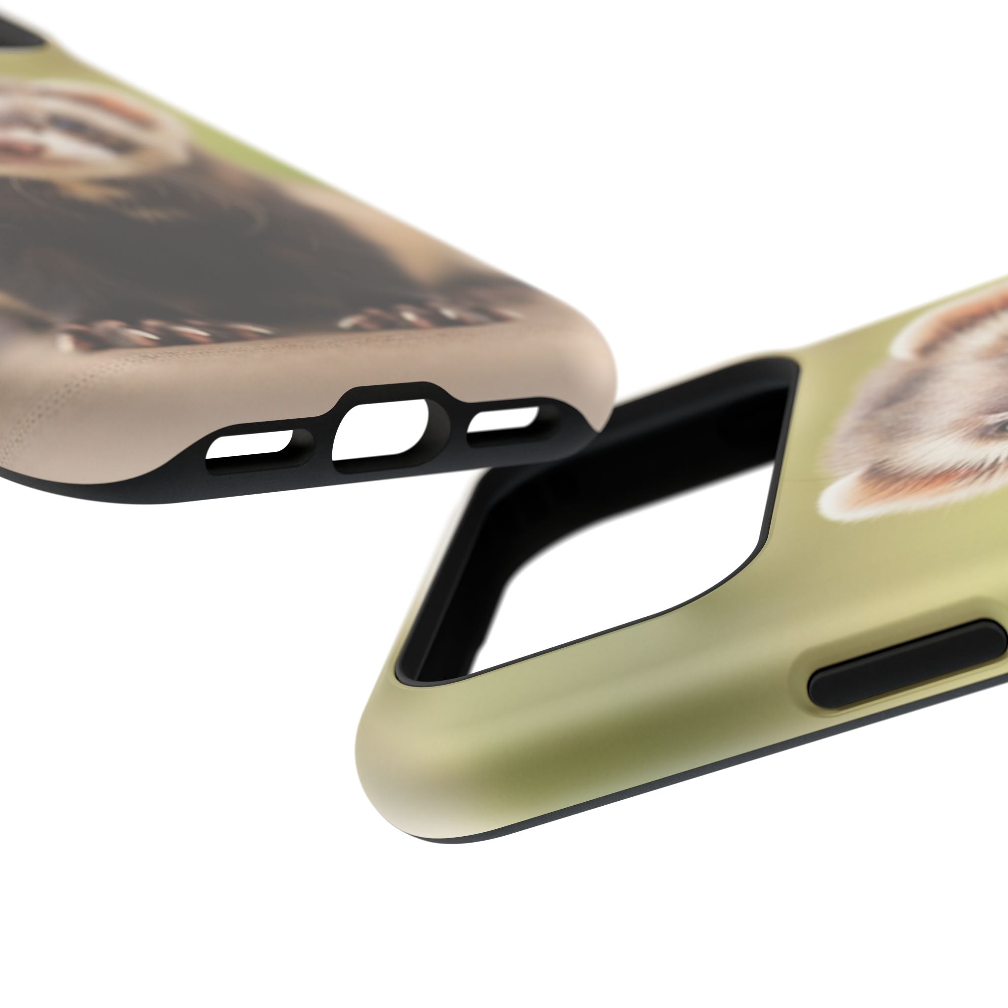 Cute Ferret Portrait Phone Case