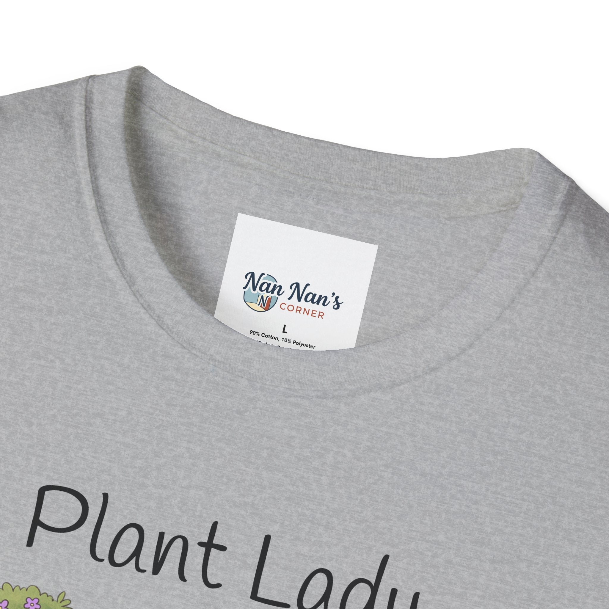 Plant Lady Gardening Unisex Graphic T-Shirt – Funny Plant Mom Cotton Tee