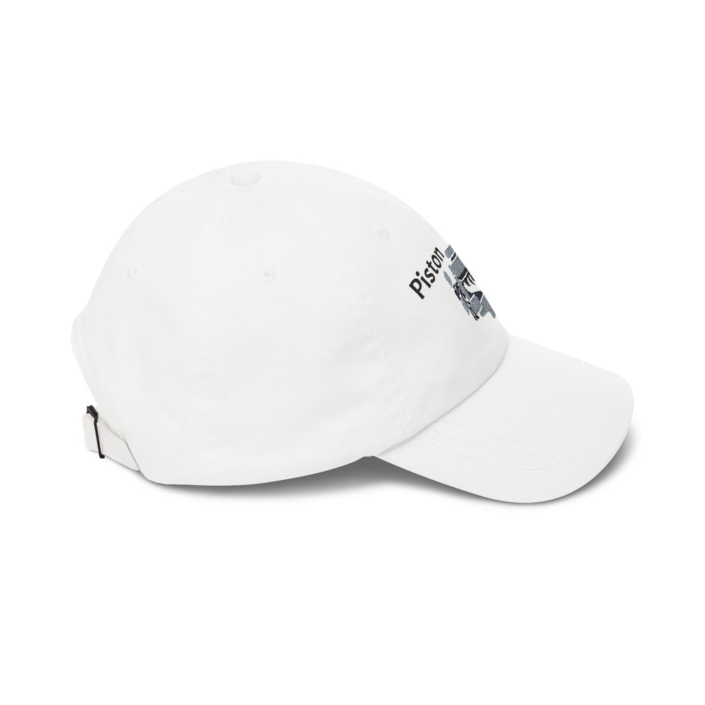 Piston Driven Engine Illustration Dad Cap | Embroidered Car Hat