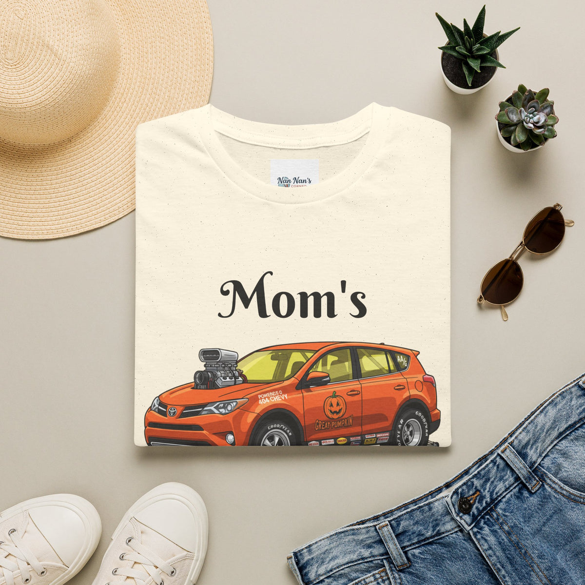 Quicker Picker Upper Hot Rod SUV Unisex Graphic T-Shirt – Car Enthusiast Cotton Tee