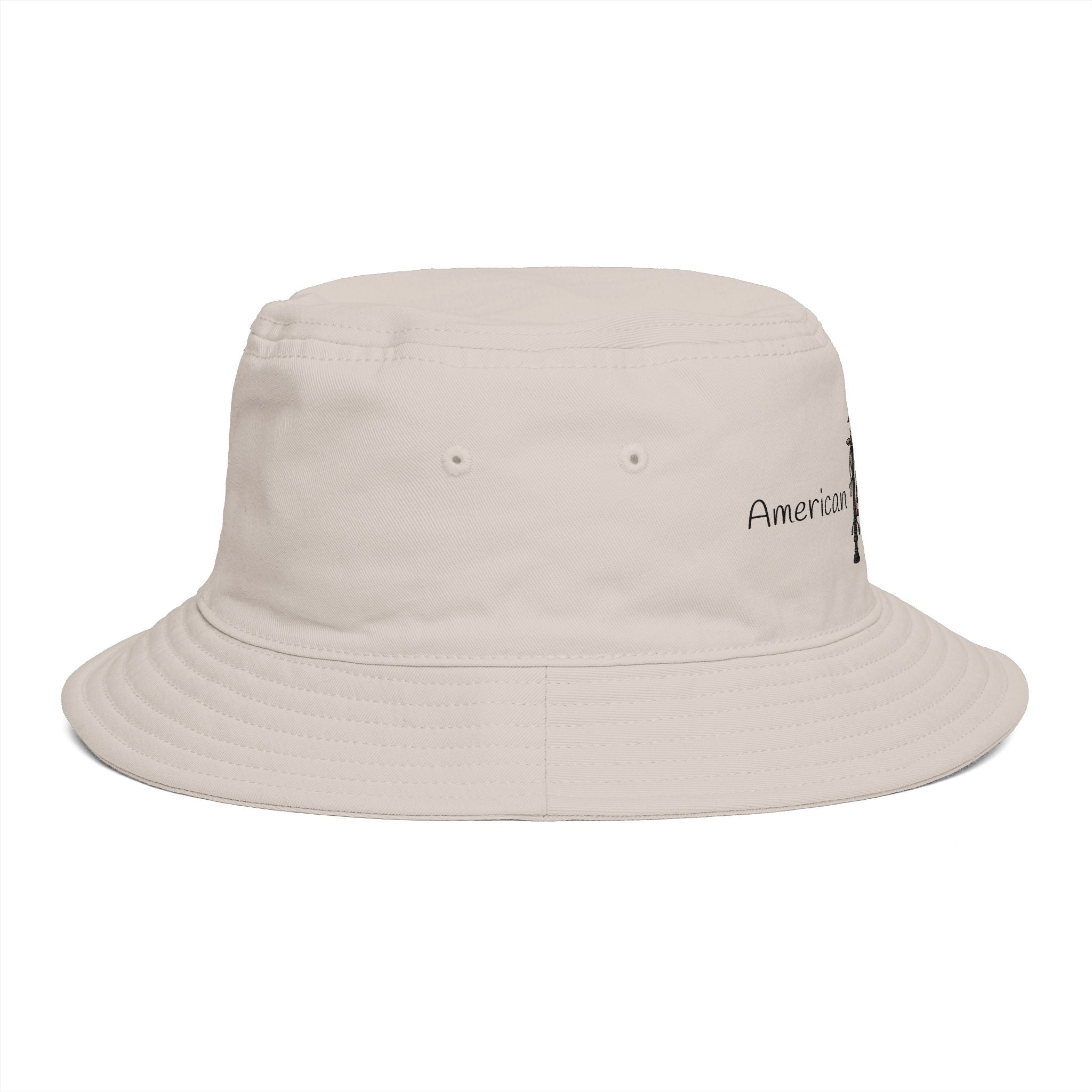 American Spirit American Eagle Civil War Flag Bucket Hat
