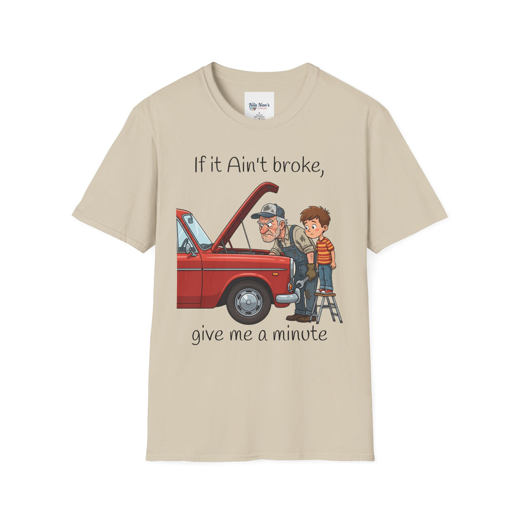Funny Mechanic Grampa t-shirt/ Vintage Car Repair