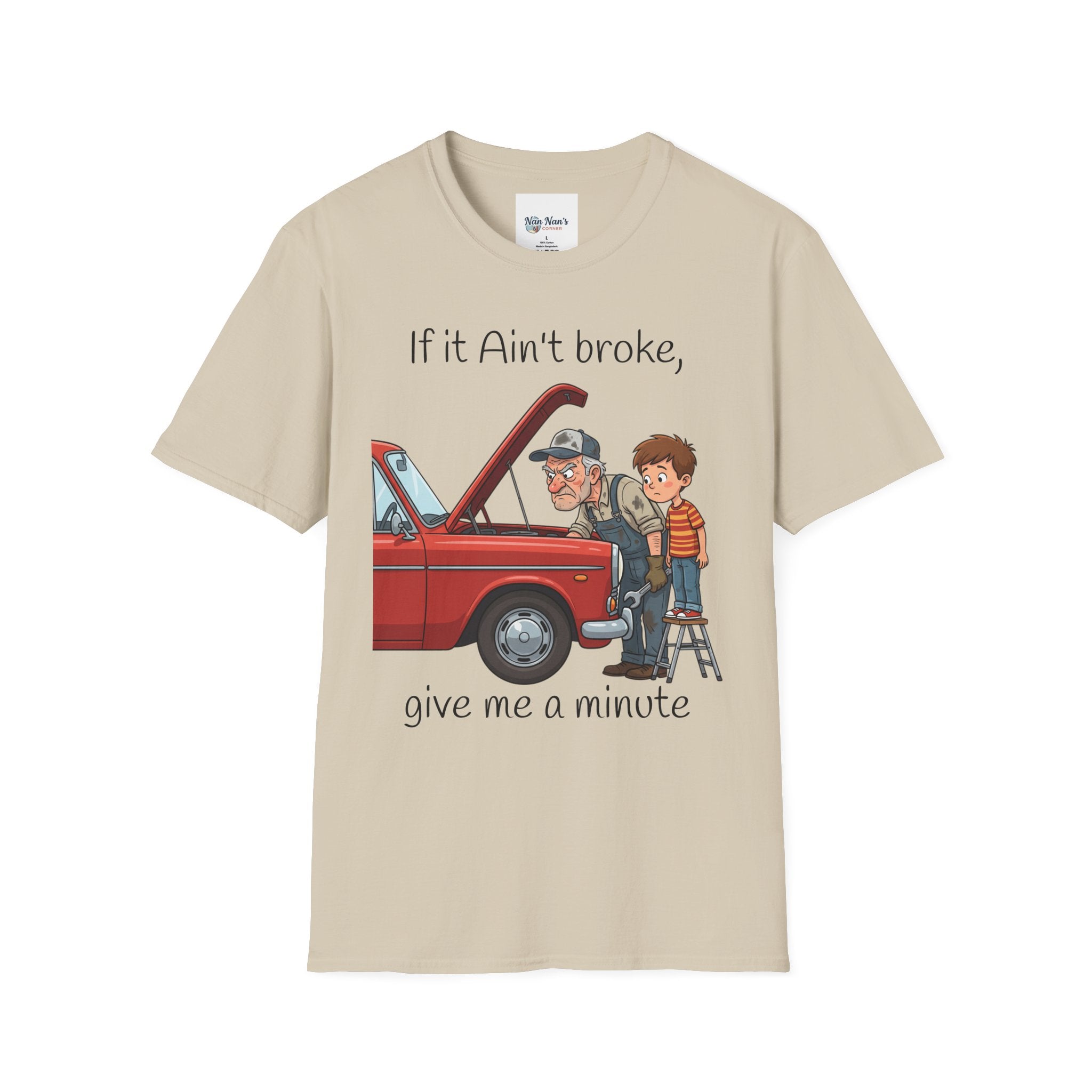 Funny Mechanic Grampa t-shirt/ Vintage Car Repair