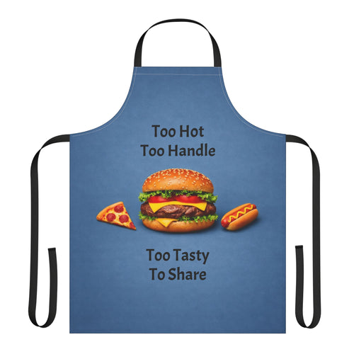Cheeseburger Illustration Apron | Cooking BBQ Grill Kitchen