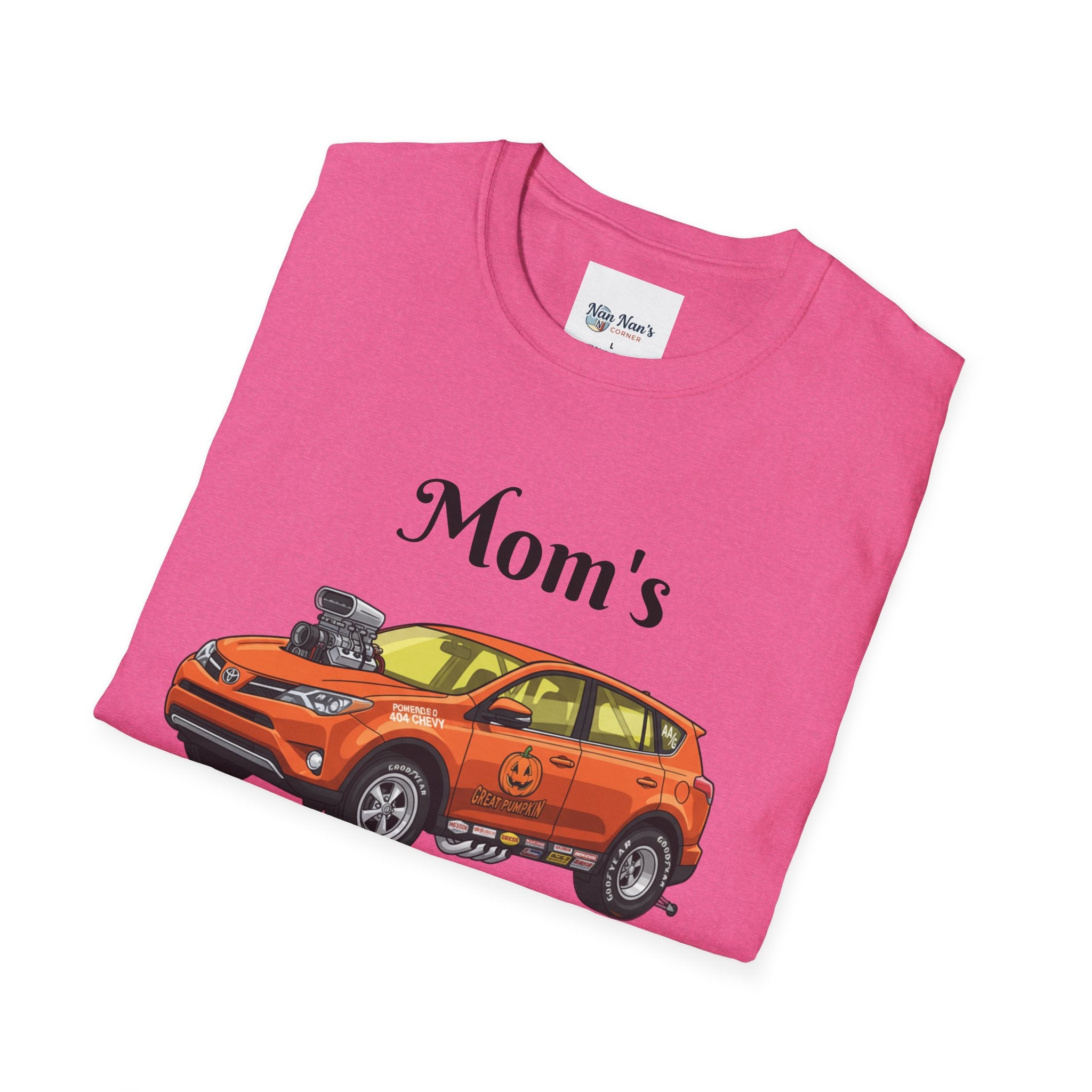 Hot Rod T-Shirt / Orange Hot Rod SUV Graphic