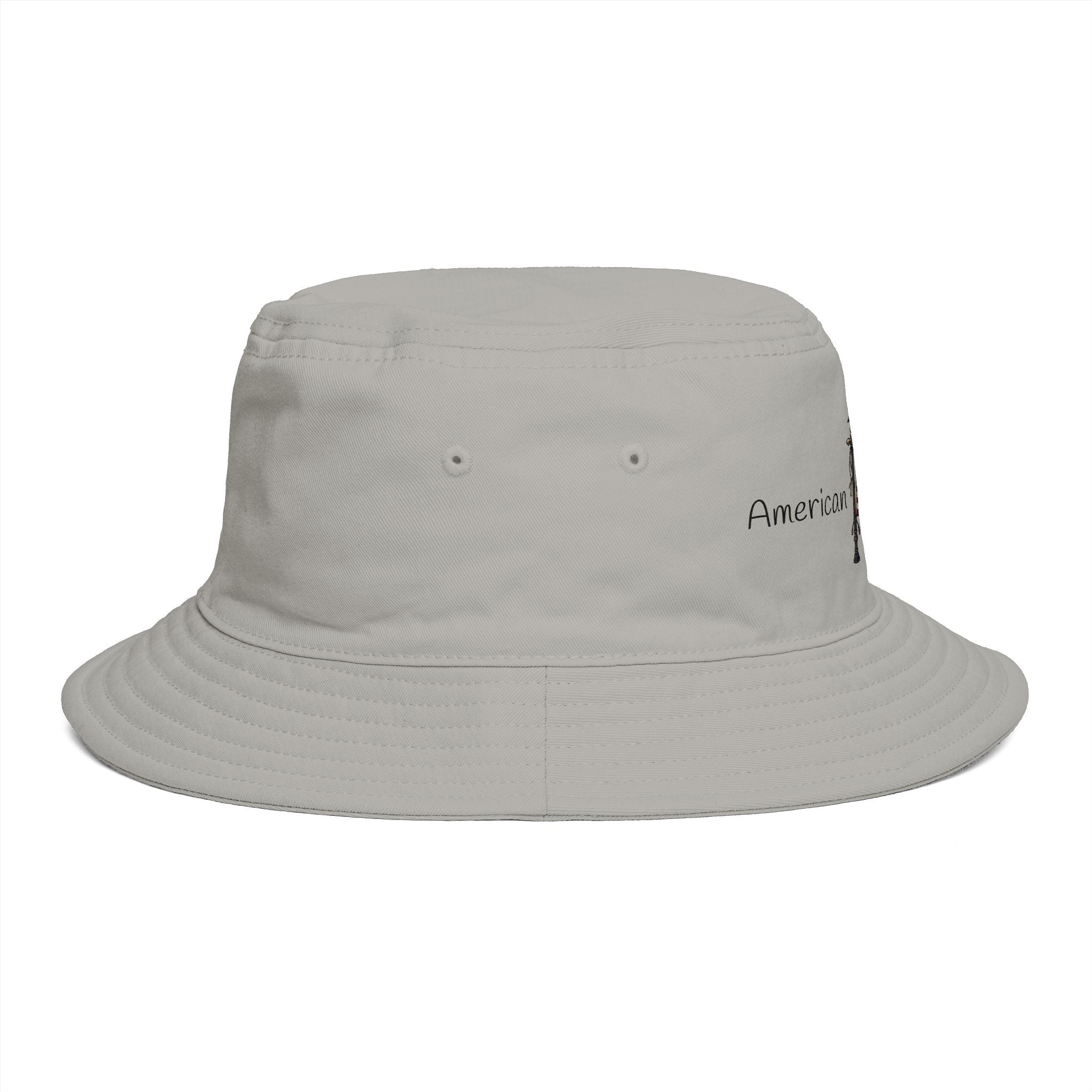 American Spirit American Eagle Civil War Flag Bucket Hat