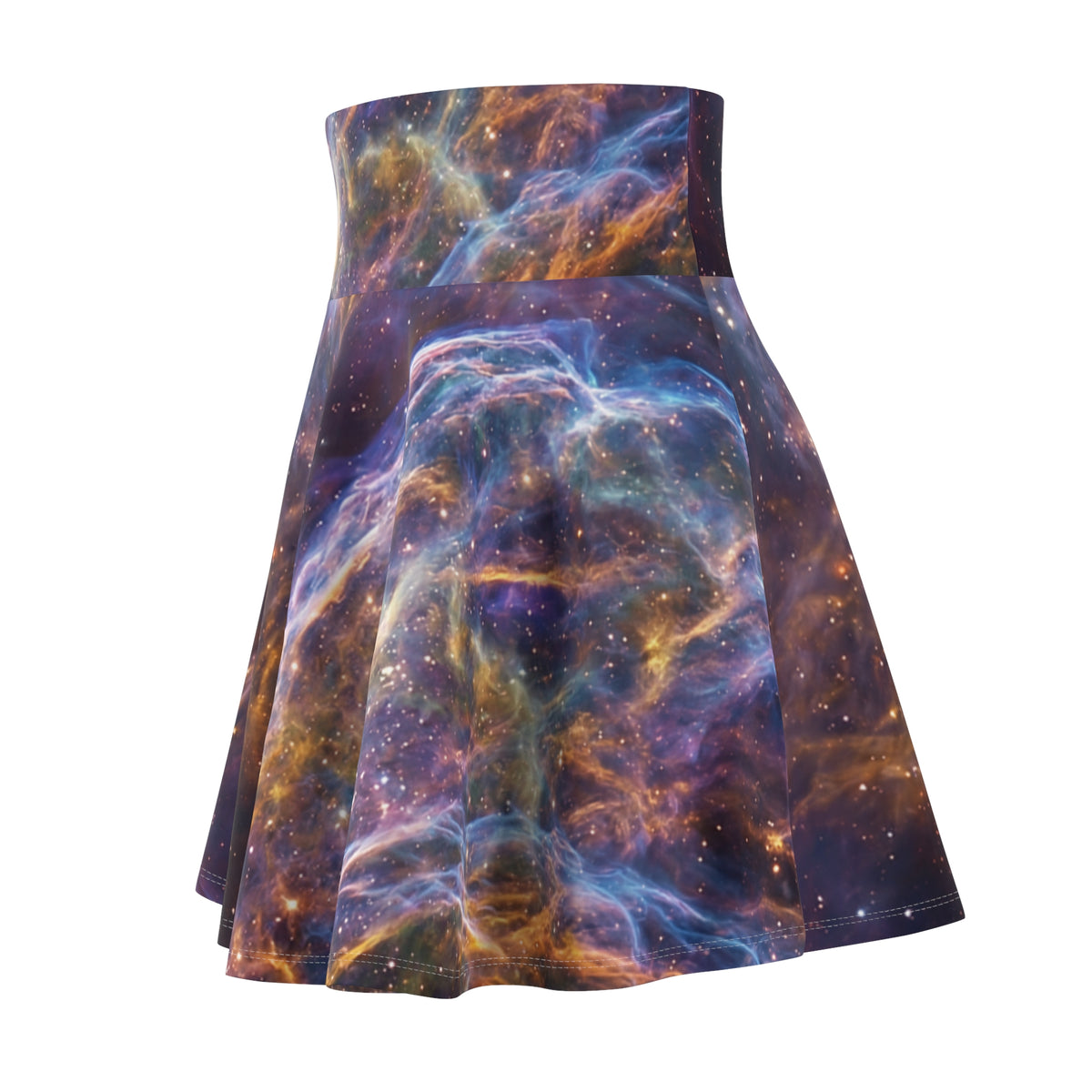 Galaxy Nebula Cosmic Stars Skater Skirt