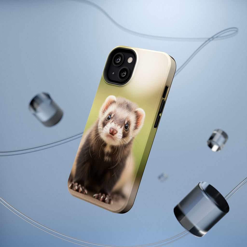 Cute Ferret Portrait Phone Case