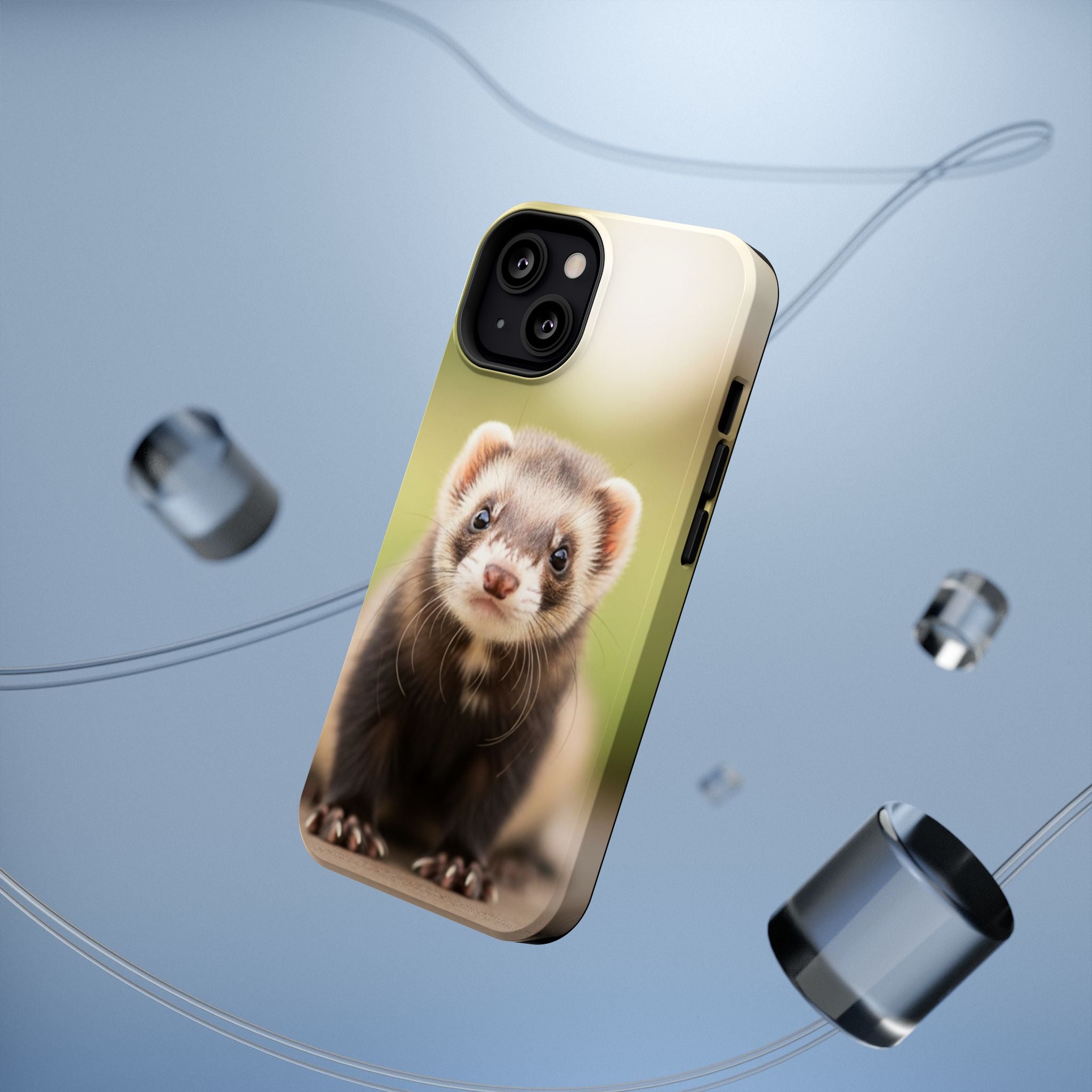 Cute Ferret Portrait Phone Case